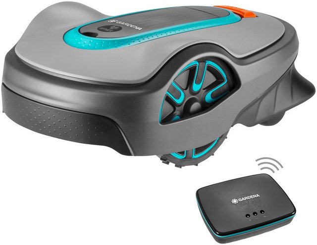 GARDENA Rasenmähroboter smart SILENO life, 19115-20, mit smart Gateway, bis 1.250m² Rasenfläche