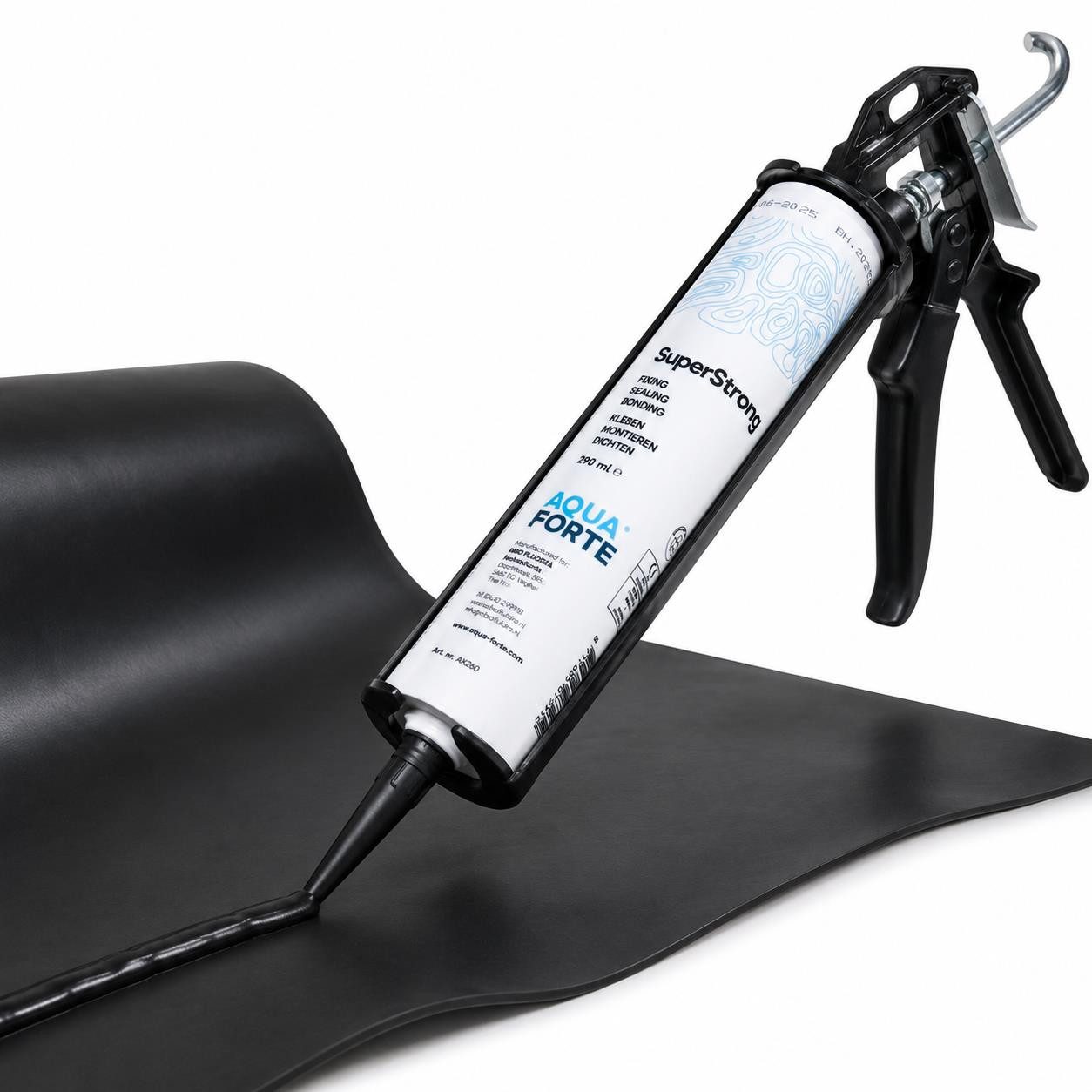 Aquaforte Aquarien-Substrat AquaForte schwarz Teichkleber Aquarienkleber Unterwasserkleber Super-S – Bild 4 von 5