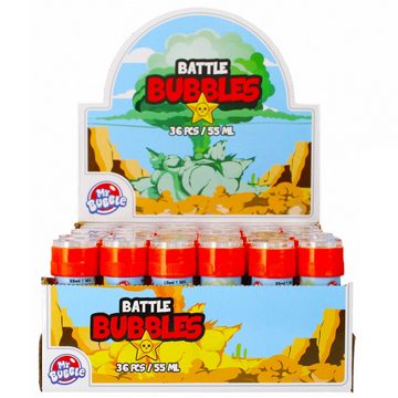 Sarcia.eu Seifenblasenspielzeug Battle Stars Seifenblasen mit dem Spiel 55 ml MY BUBBLE 18 Stück