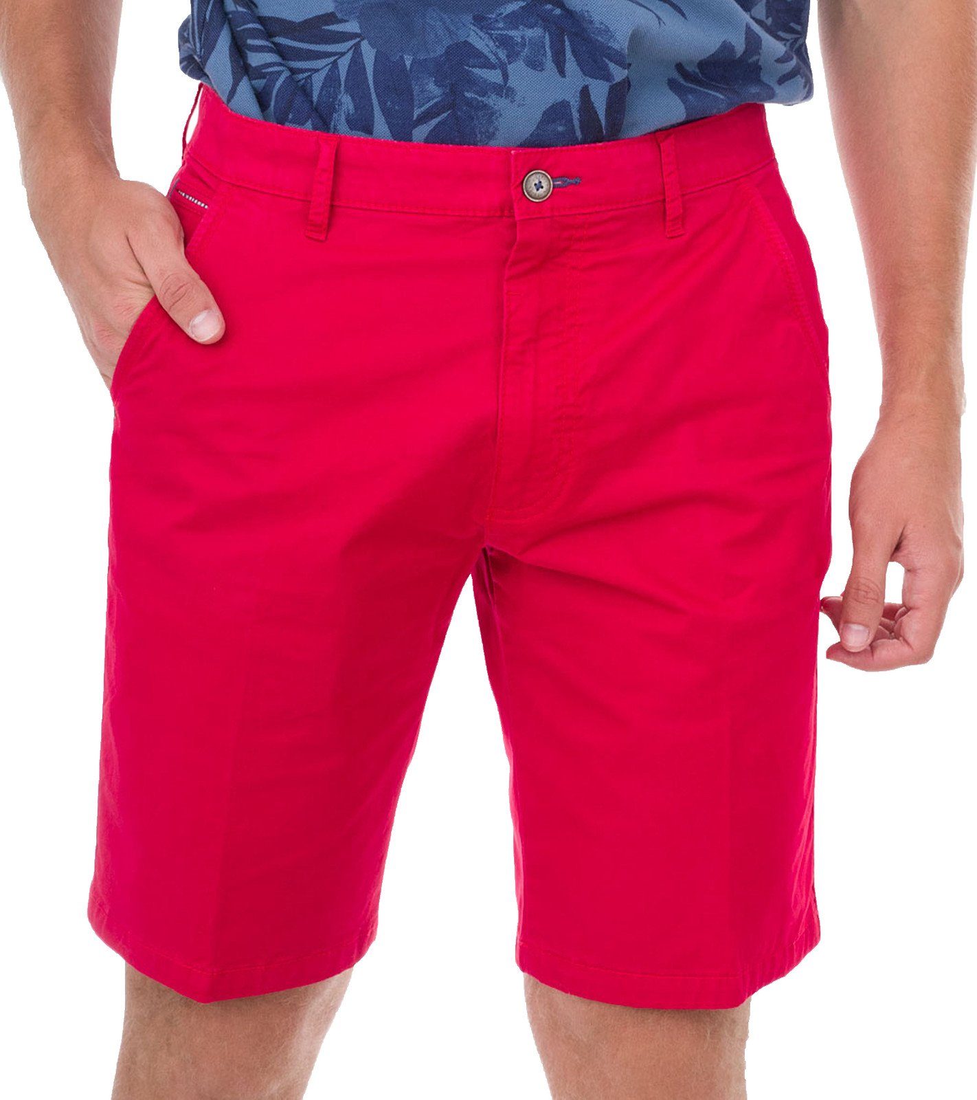 Bugatti Shorts Bugatti Sommer Hose Coole Herren Freizeit Shorts Bermuda Im 5 Pocket Style Rot Online Kaufen Otto