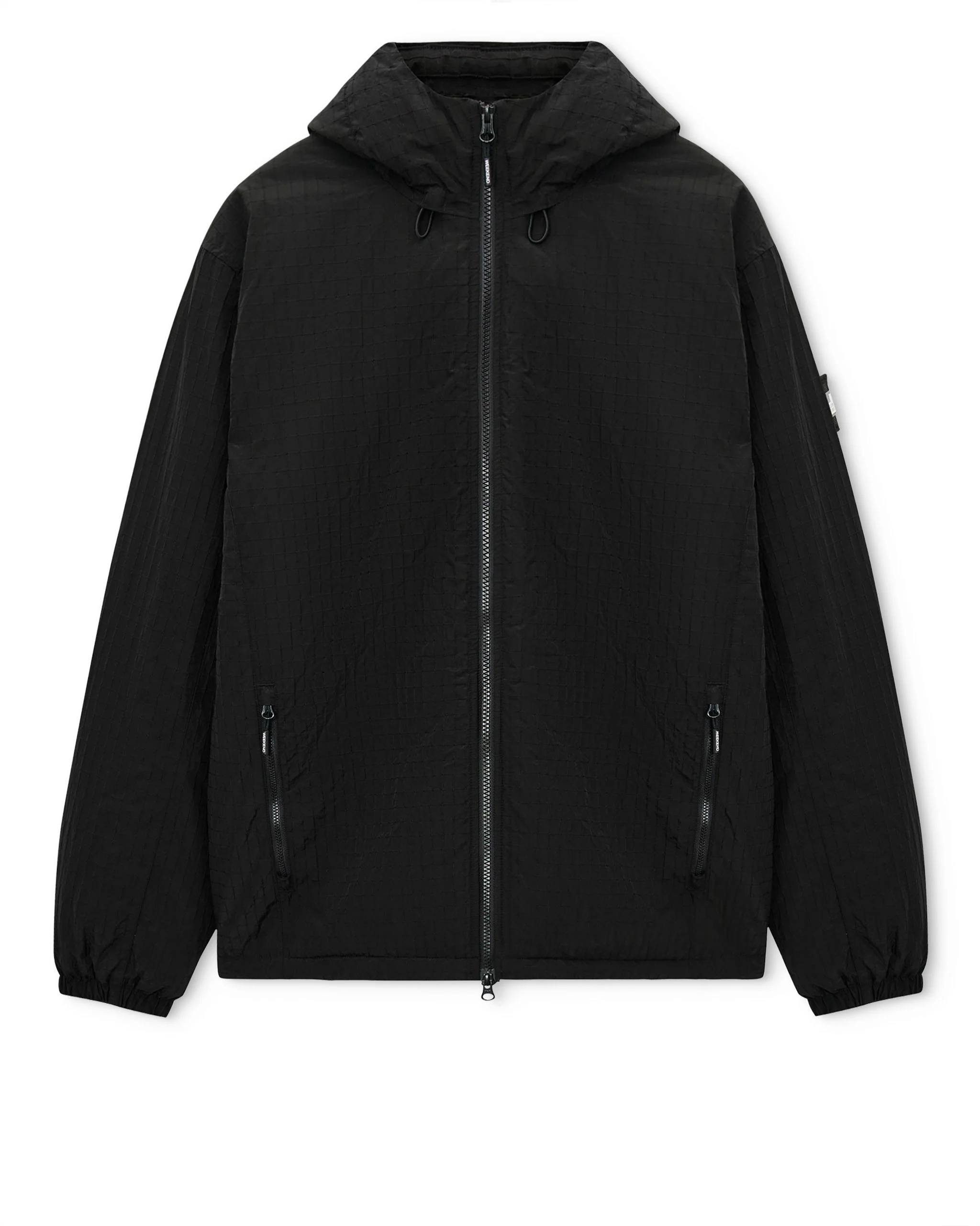 Weekend Offender Outdoorjacke Jacke Weekend Offender Vettel Thermo (1-St) Kapuze mit Schirm und integrierter Ripp-Gesichtsmaske