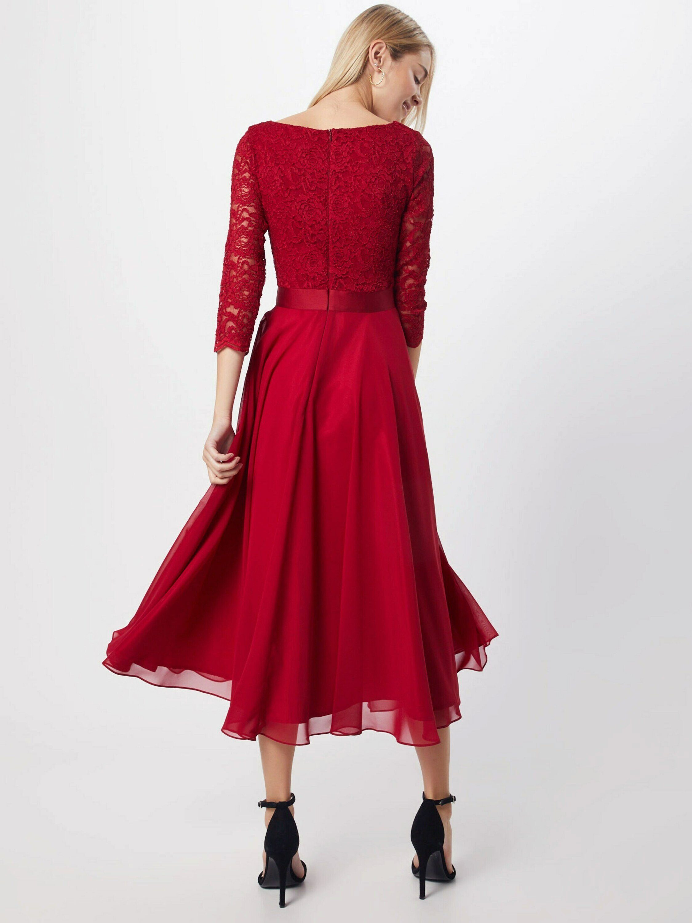 SWING Cocktailkleid (1-tlg) Spitze