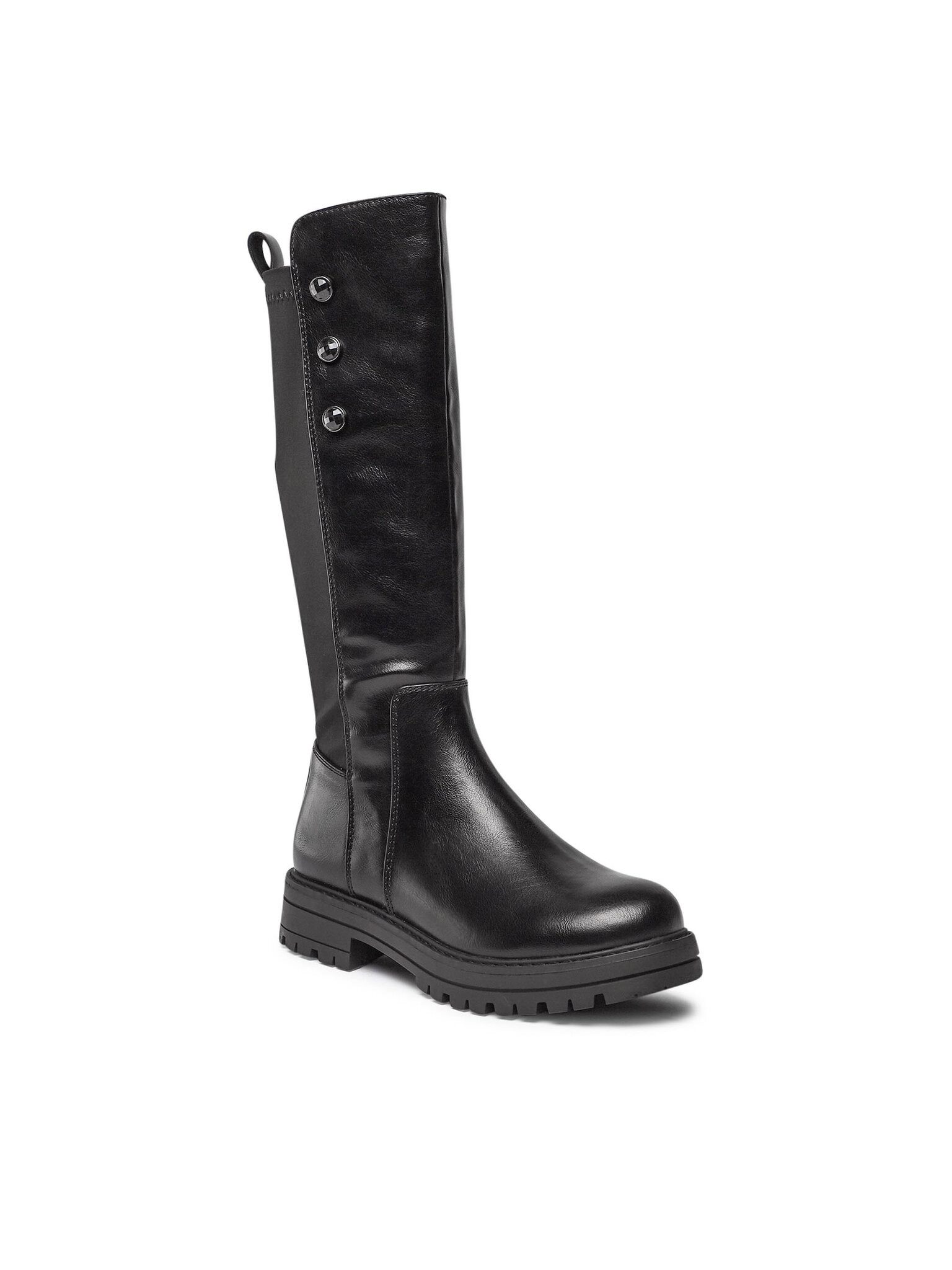 DeeZee Deezee Damenstiefel Schwarz CS2922-15 Stiefel