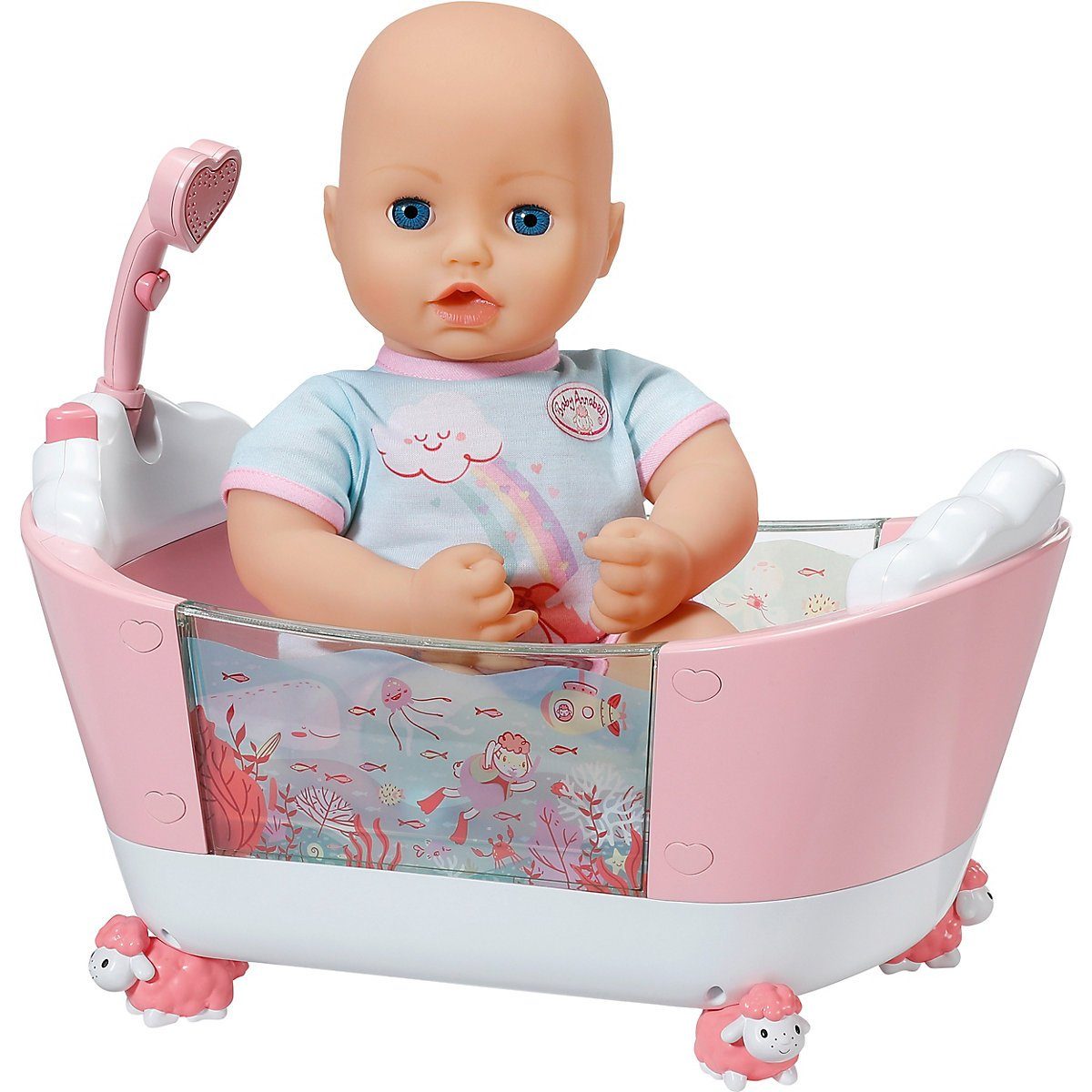 Zapf Creation® Puppen Accessoires-Set »Baby Annabell® Let's Play Badewanne«