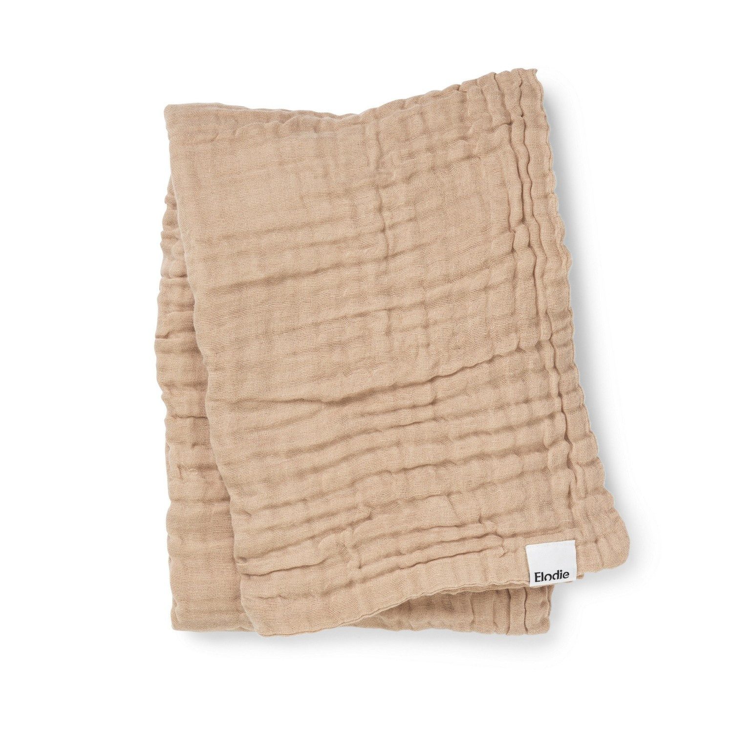 Babydecke Crinkled Blanket - Blushing Pink, Elodie