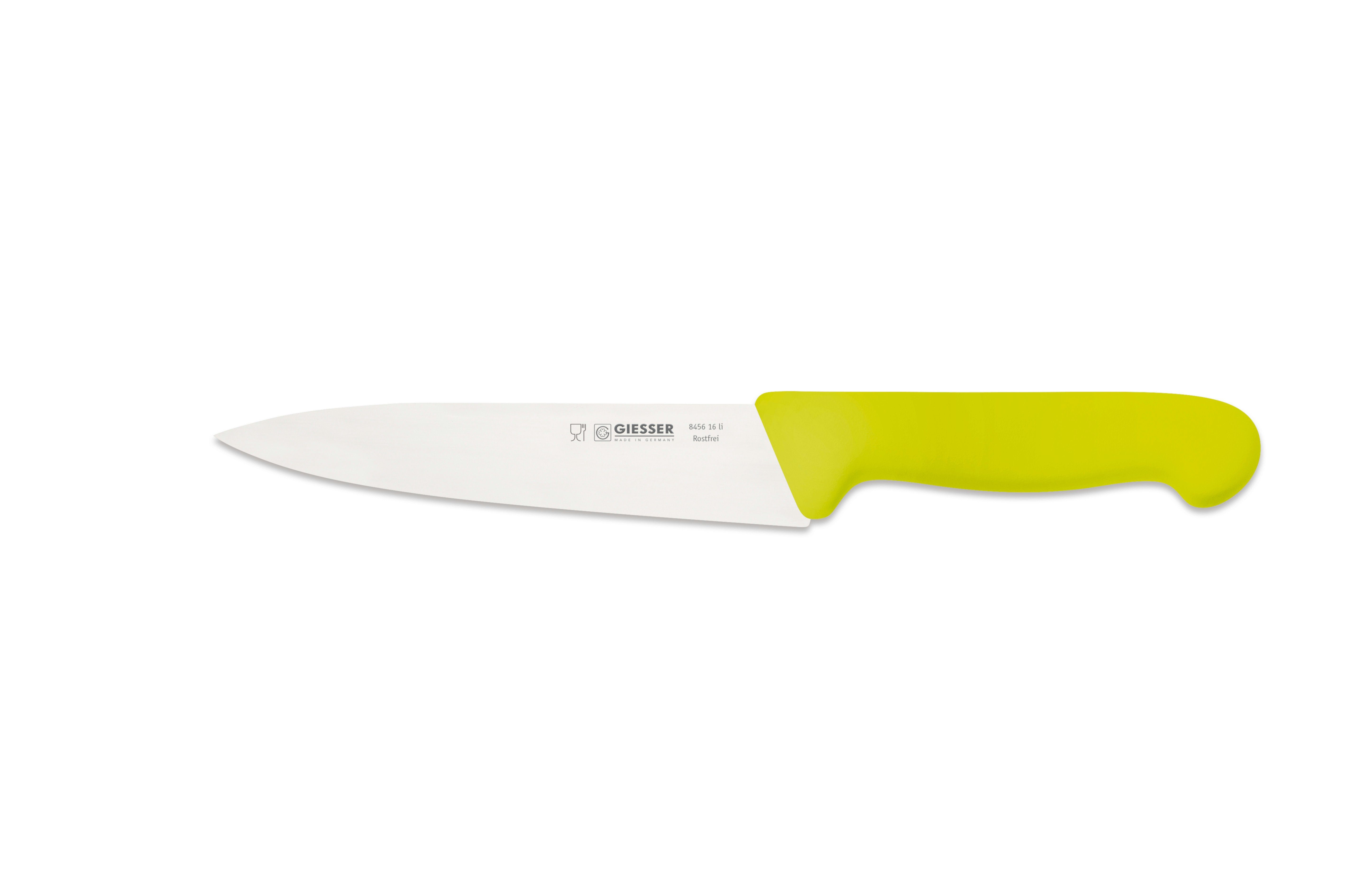 GIESSER Поварские ножи Küchenmesser 8456, schmale, mittelspitze Klinge, scharf Handabzug, Ideal für jede Küche