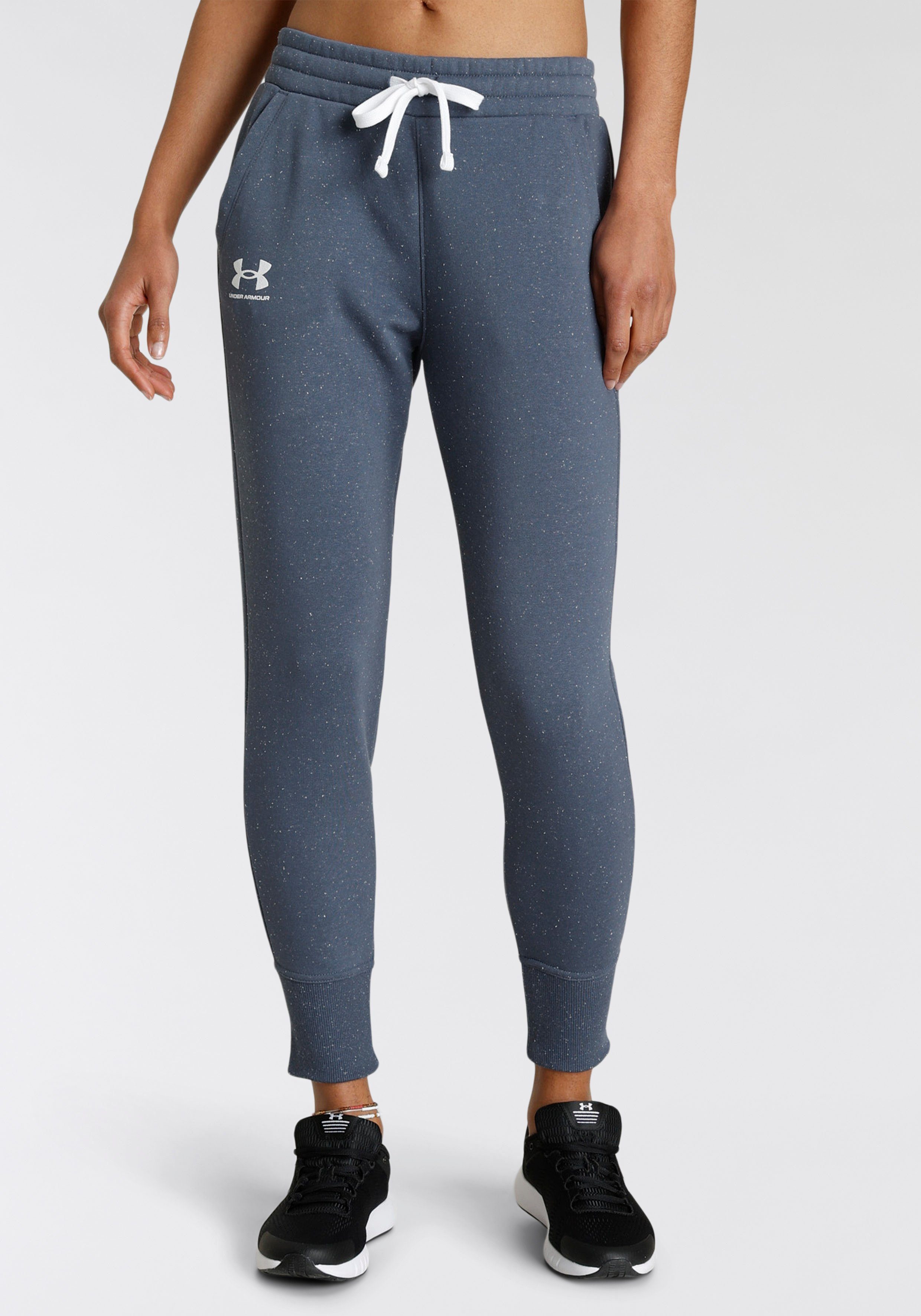 Under Armour® Trainingshose RIVAL FLEECE JOGGERS Gray