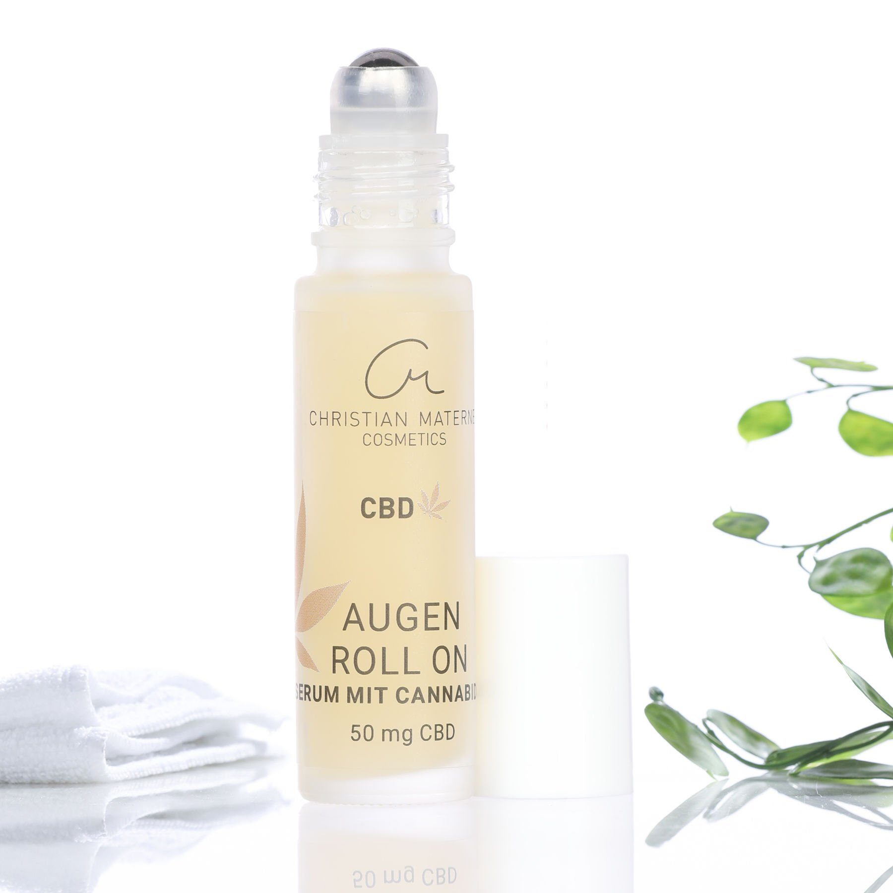 Christian Materne Augenfluid CBD Roll On Serum, mit Hyaluronsäure, CBD