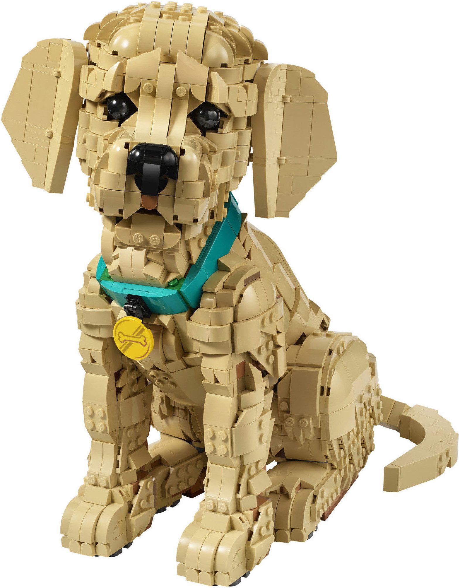 LEGO® Golden Retriever Welpe (11384), LEGO Icons Konstruktionsspielsteine, (2102 St)