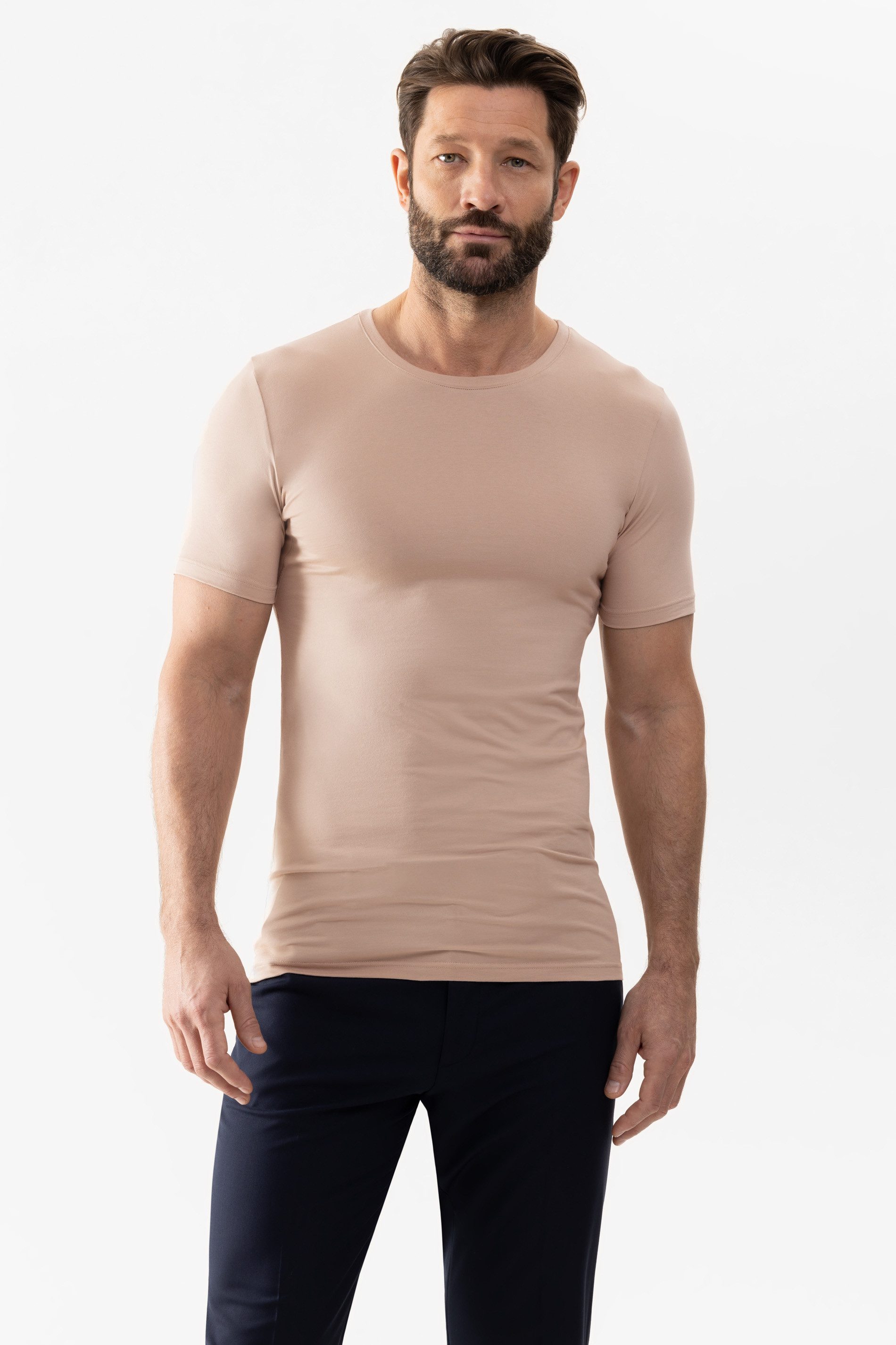 Unterziehshirt Mey Herren Crew Neck Shirt Business Class Uni