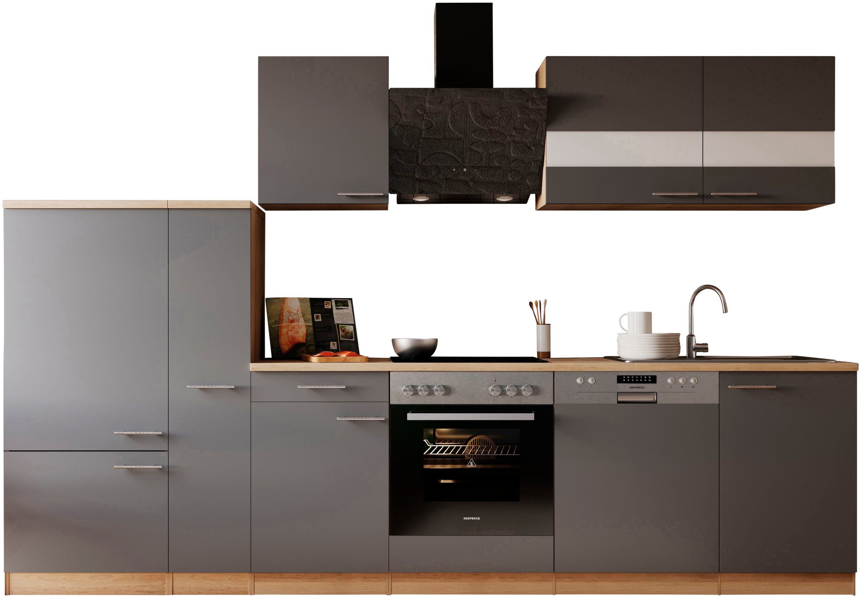 RESPEKTA Küche Merle, Breite 310 cm, günstig online kaufen