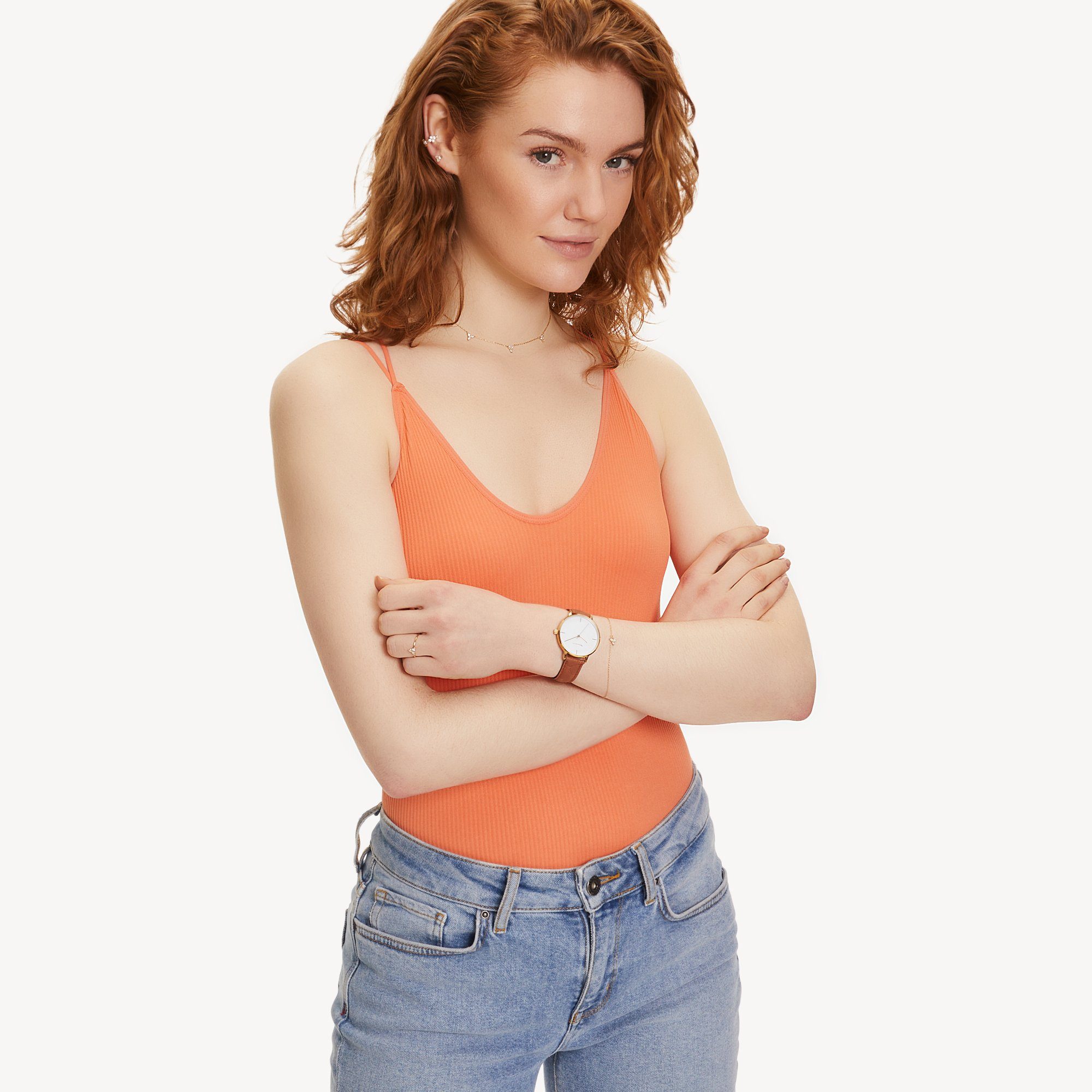 Tamaris Edelstahlkette Edelstahl goldfar...