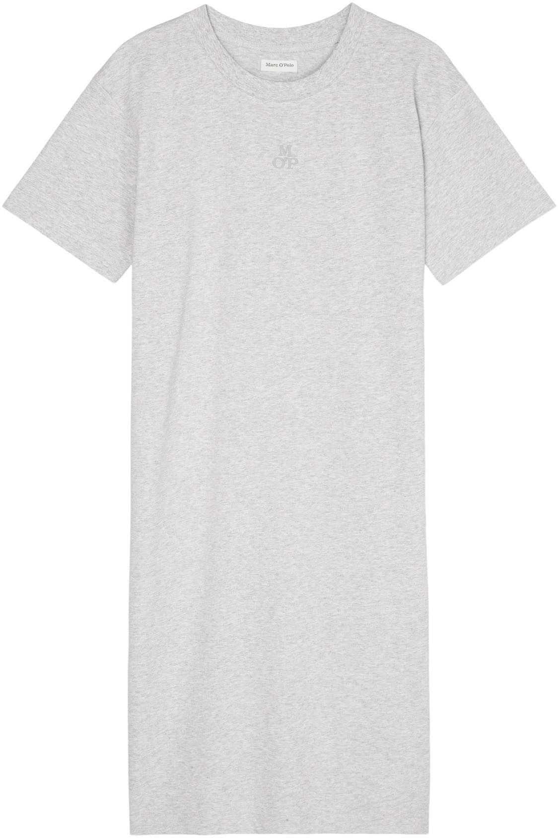 Marc O'Polo Nachthemd Heavy Jersey-Woven mit hohen Seitennaht-Schlitze