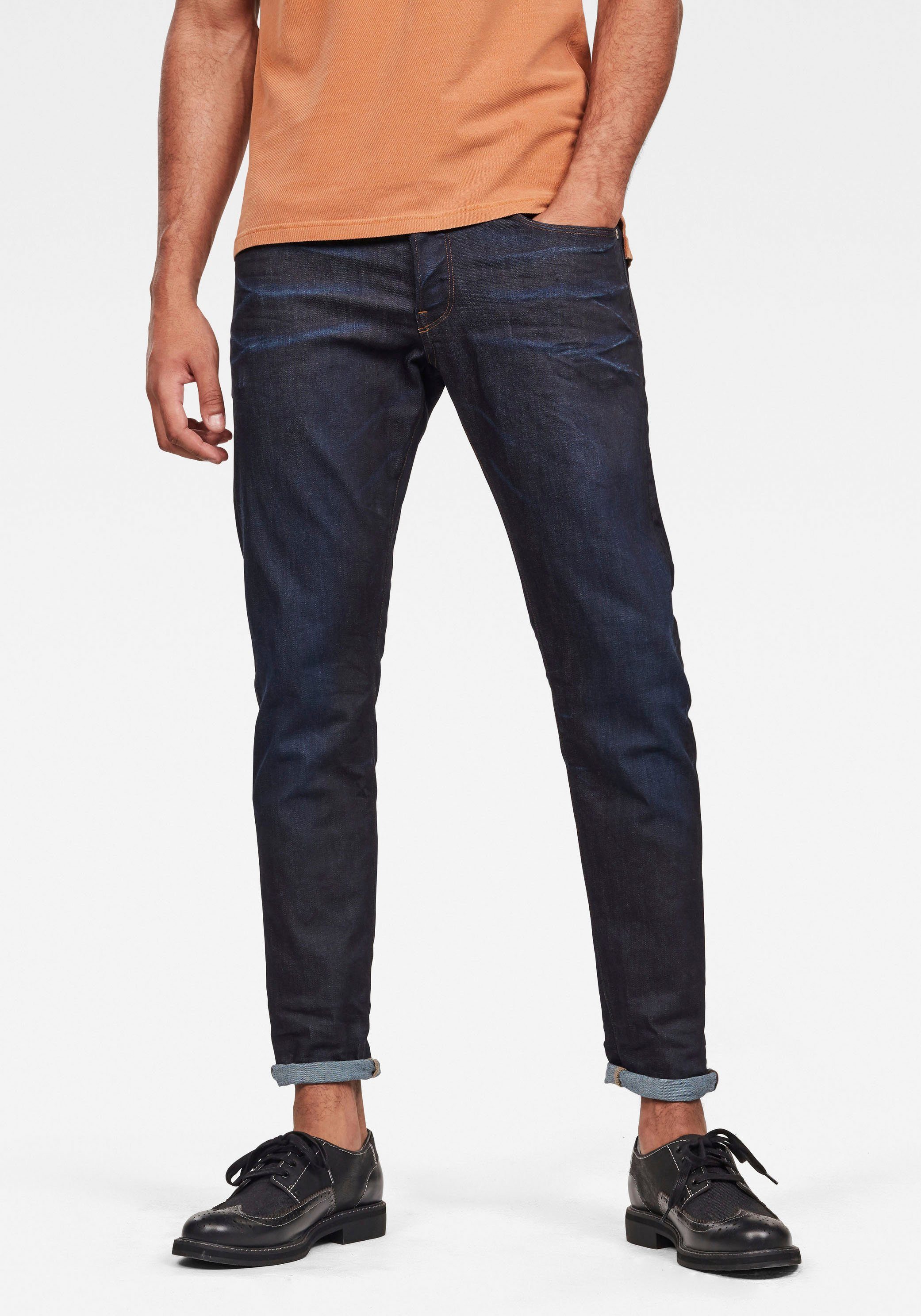 G-Star RAW Regular-fit-Jeans 3301 Straight Tapered dark-blue