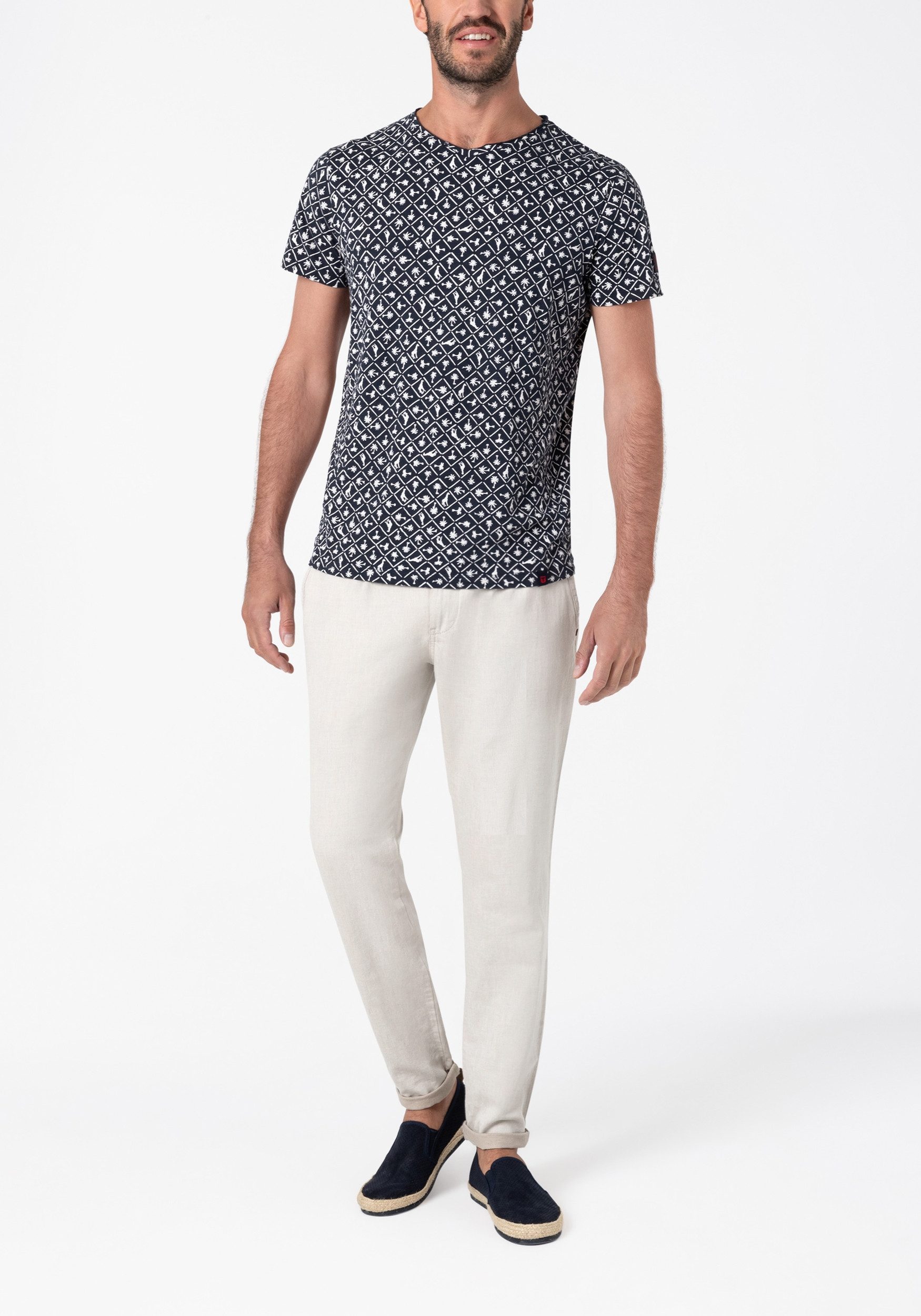 TIMEZONE Stoffhose Legere Denim Stoff Weiche Leinen Pants Regular CharlyTZ günstig online kaufen