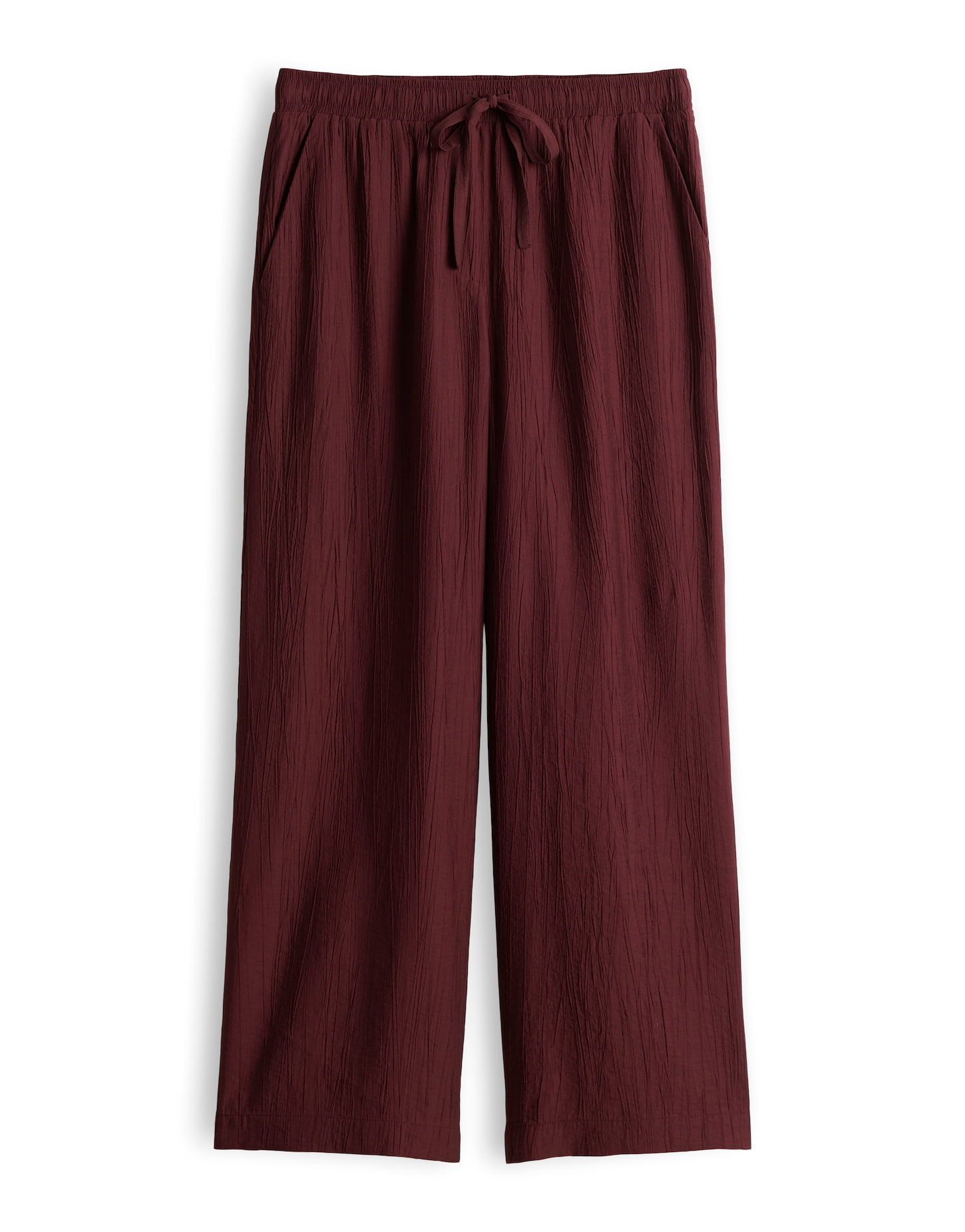 OPUS Culotte mit Crinkle Effekt Fließender Fall mit entspanntem Komfort