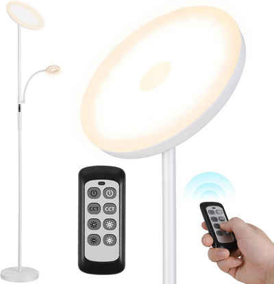 TLGREEN LED Stehlampe Dimmbar mit Touch-Steuerung&Fernbedienung,3 Farbtemperatur
