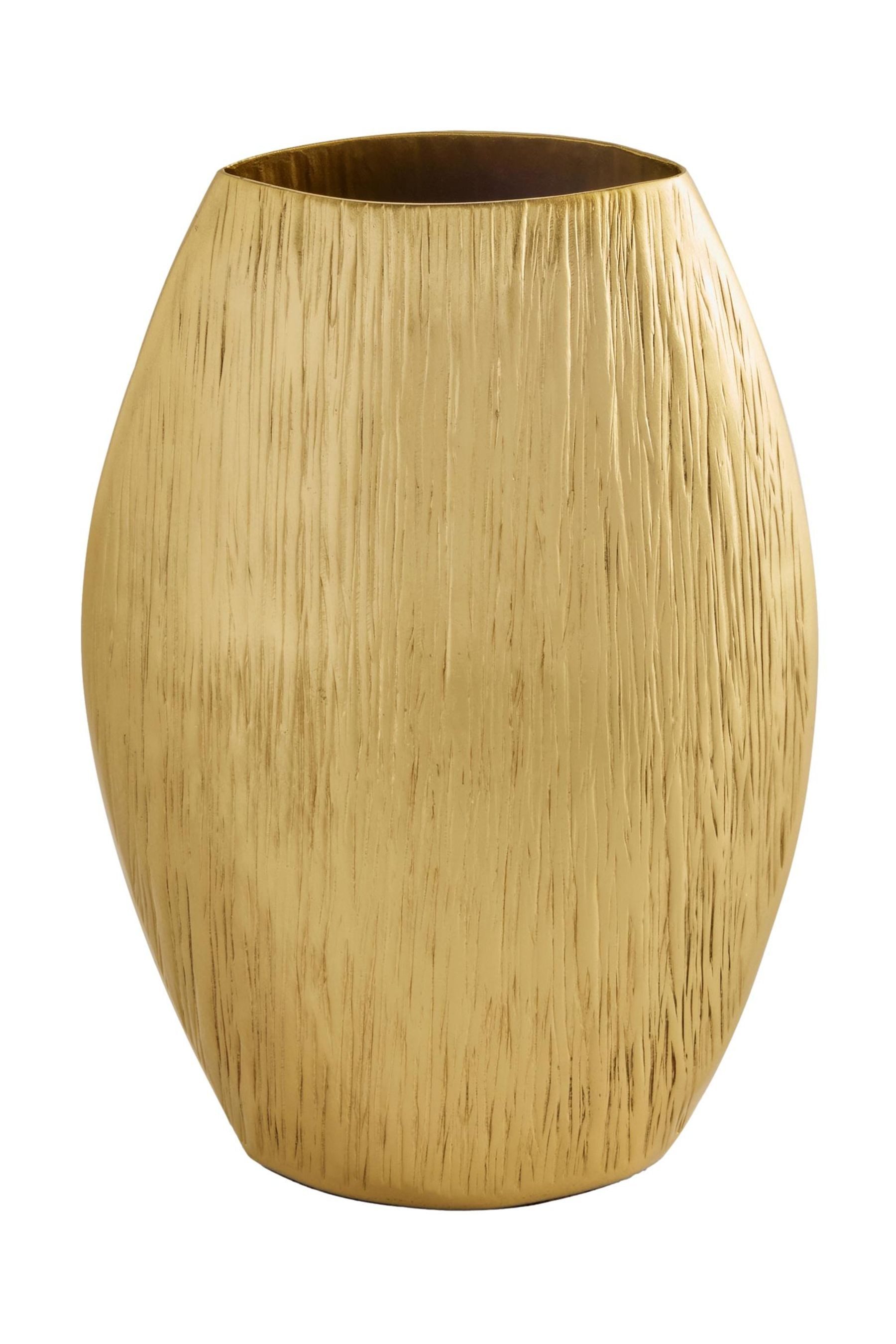 Next Dekovase Strukturierte, mittelgroße Evie Metallvase