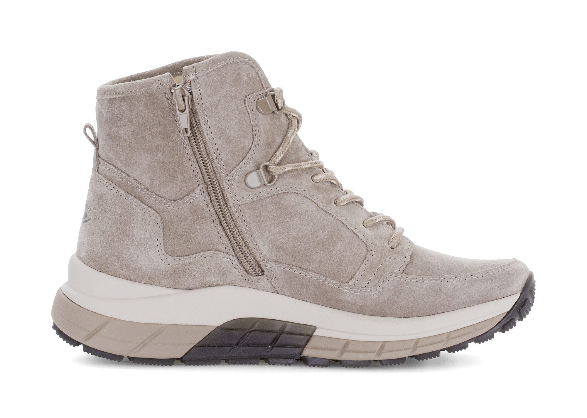 rollingsoft Schnürboots, Keilabsatz, Stiefelette, mit Haken, im Bergsteiger-Look