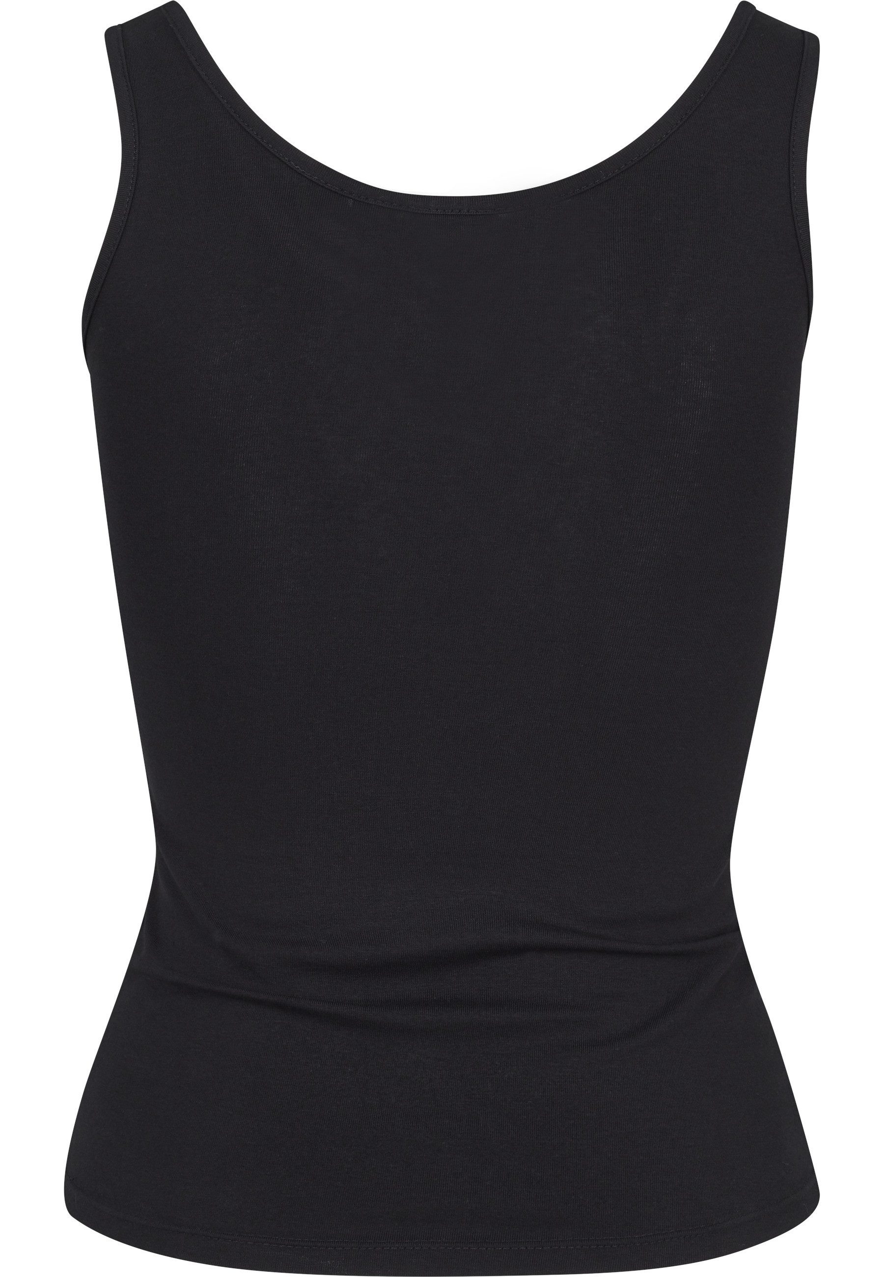 URBAN CLASSICS Muskelshirt Urban Classics Damen Ladies 2-Pack Basic Stretch Top (1-tlg)