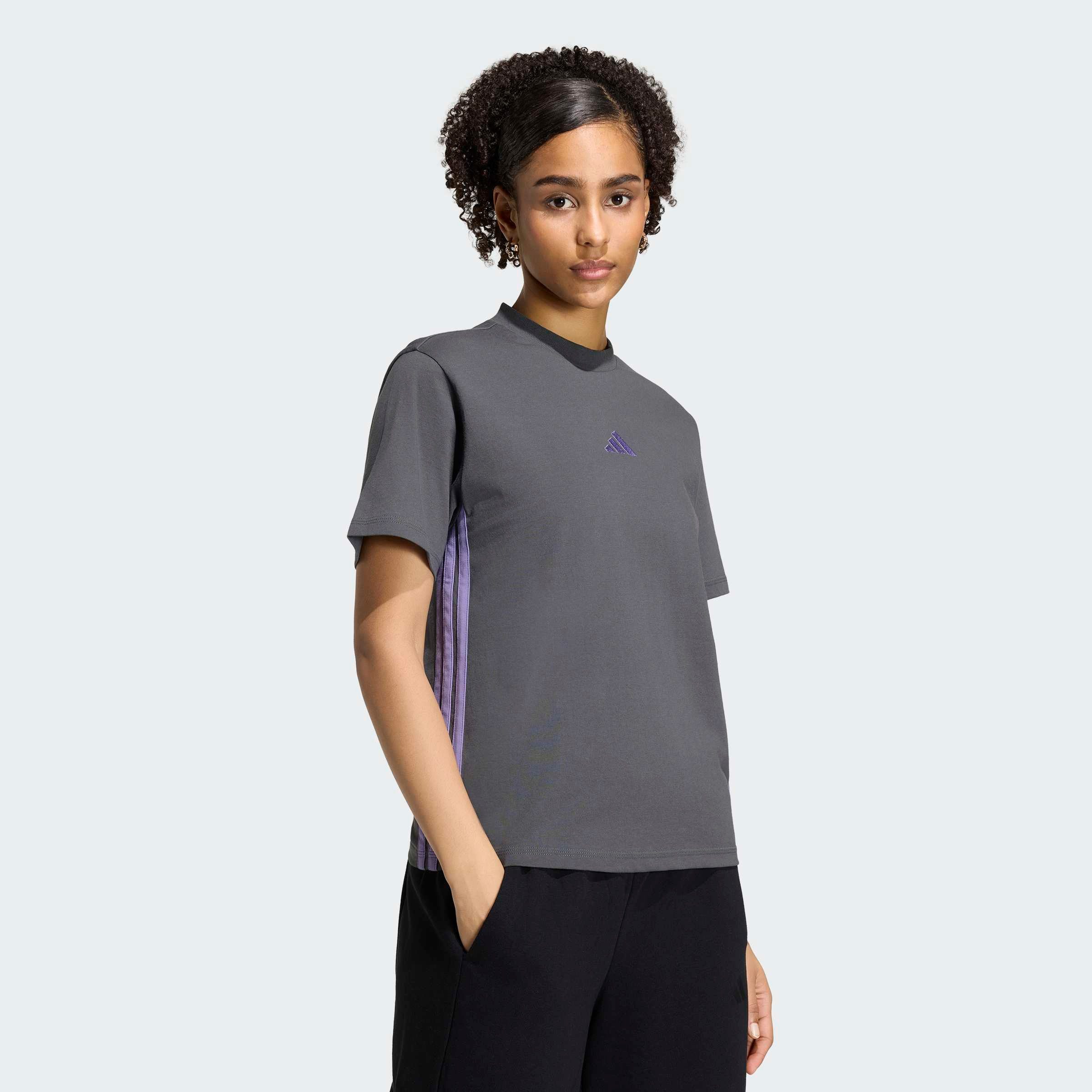 adidas Sportswear T-Shirt W 3S SJ T sportlicher Stil, mit Rundhalsausschnitt, ohne Verschluss