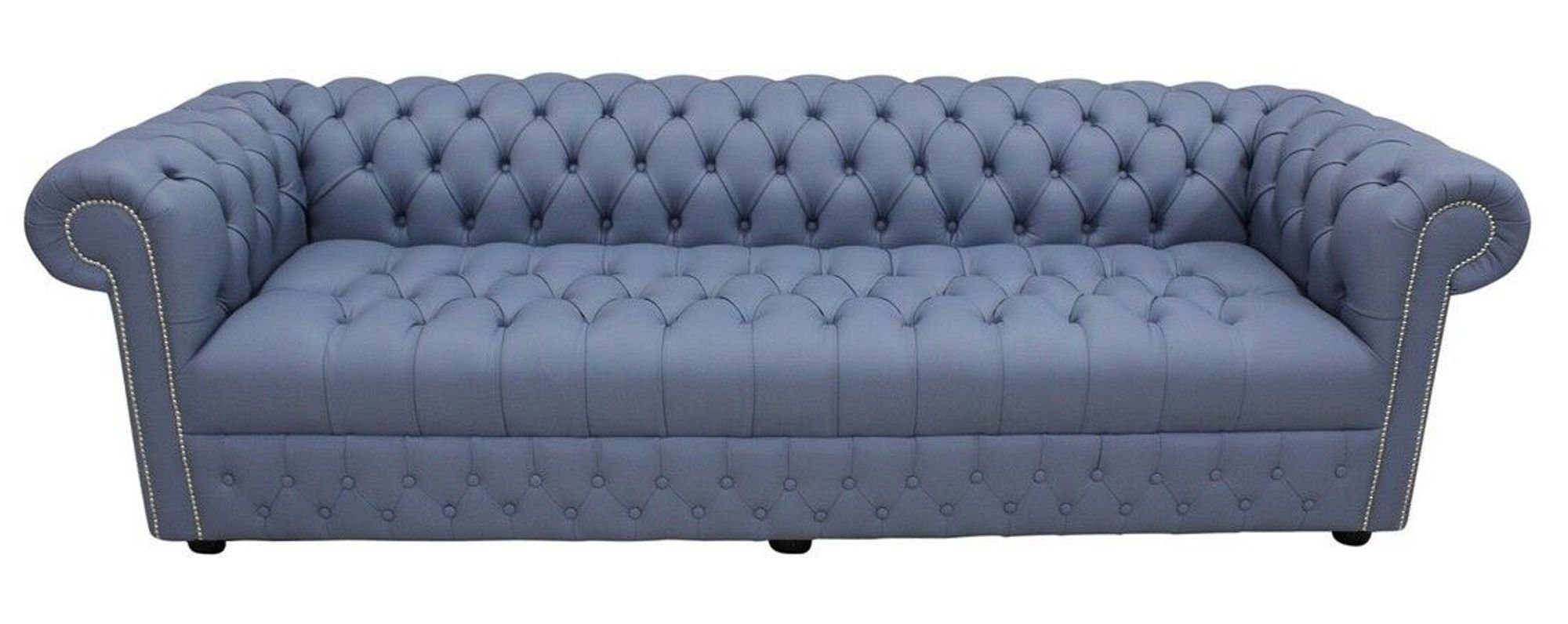 JVmoebel Chesterfield-Sofa XXL Big Sofa Couch Chesterfield 480cm Polster Sofas 3 Sitzer, Made in Europe