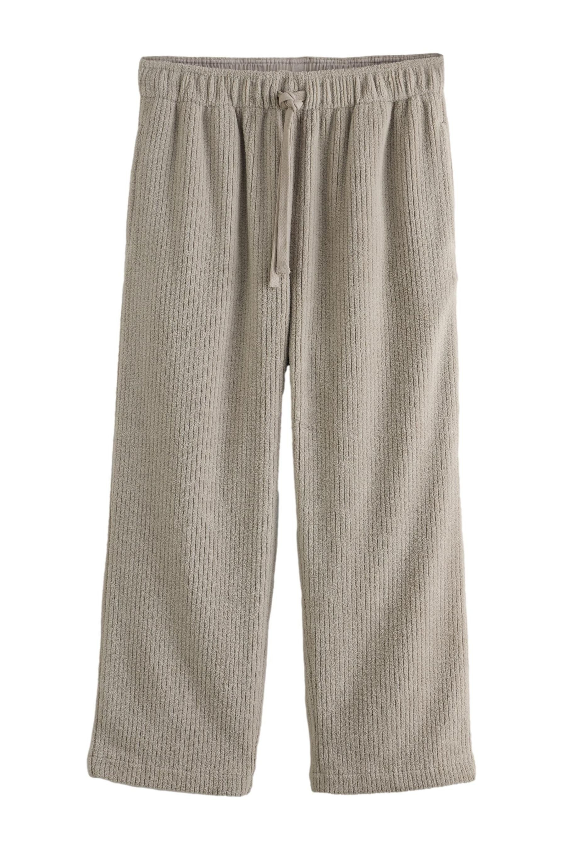 Next Jogginghose Strukturierte Jogginghose mit Borg-Fleece günstig online kaufen