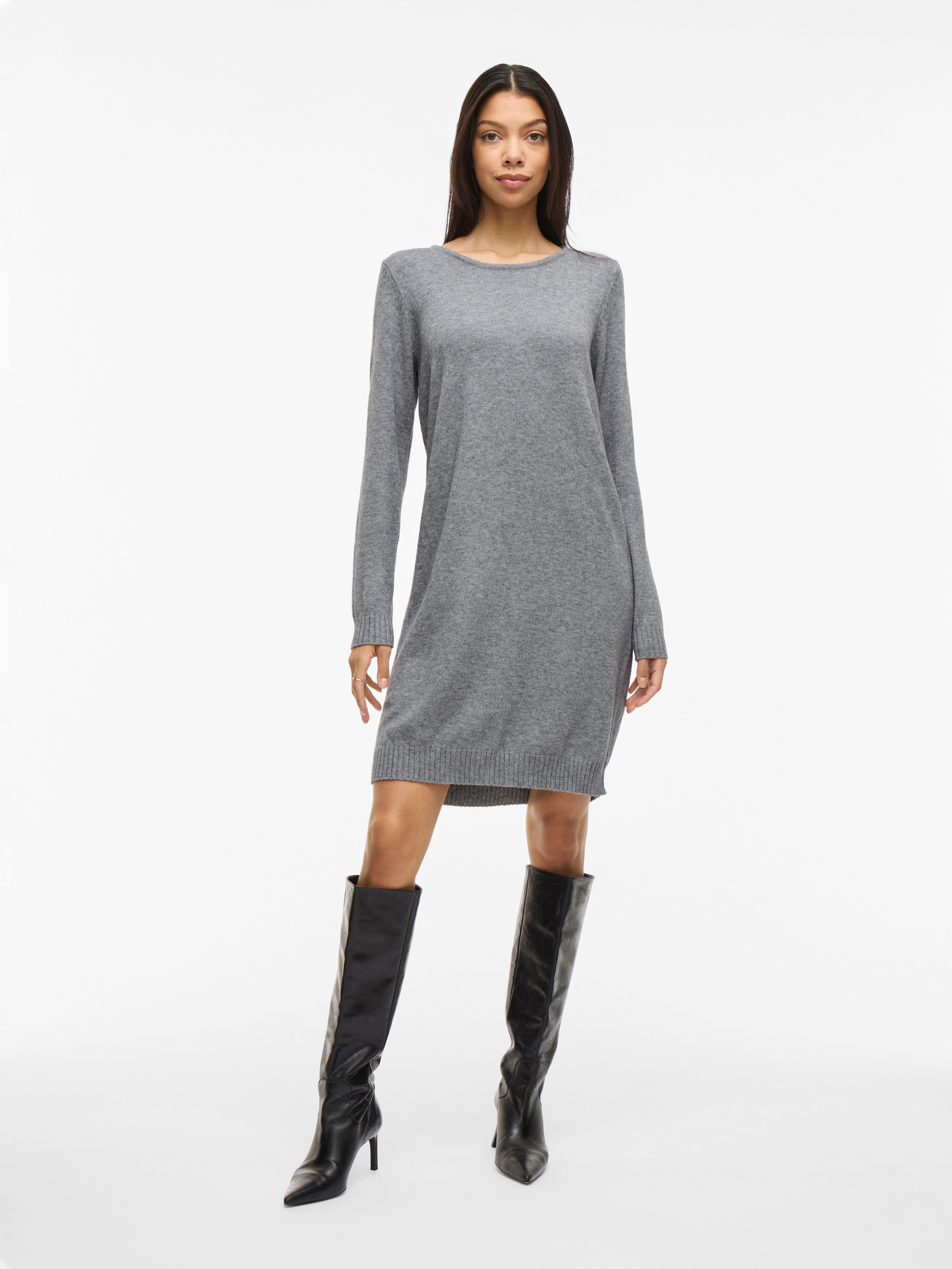 Vila Strickkleid VIRIL L/S KNIT DRESS - NOOS