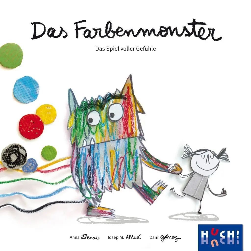 HUCH! Spiel Das Farbenmonster - Das Spiel