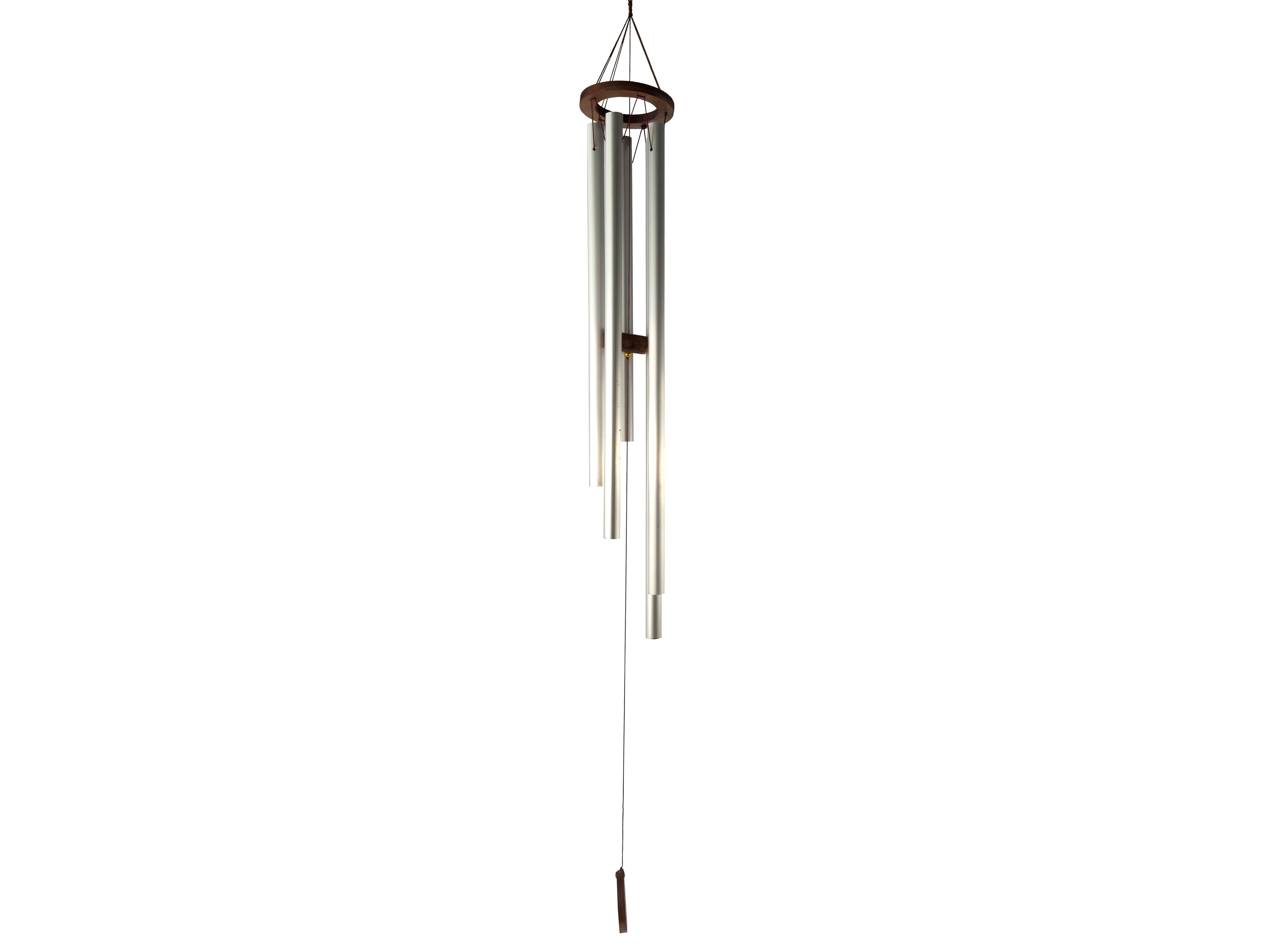 WORU Windspiel Modernes Windspiel aus Metall in edlem Design, wahlw. 50 cm oder 75 cm