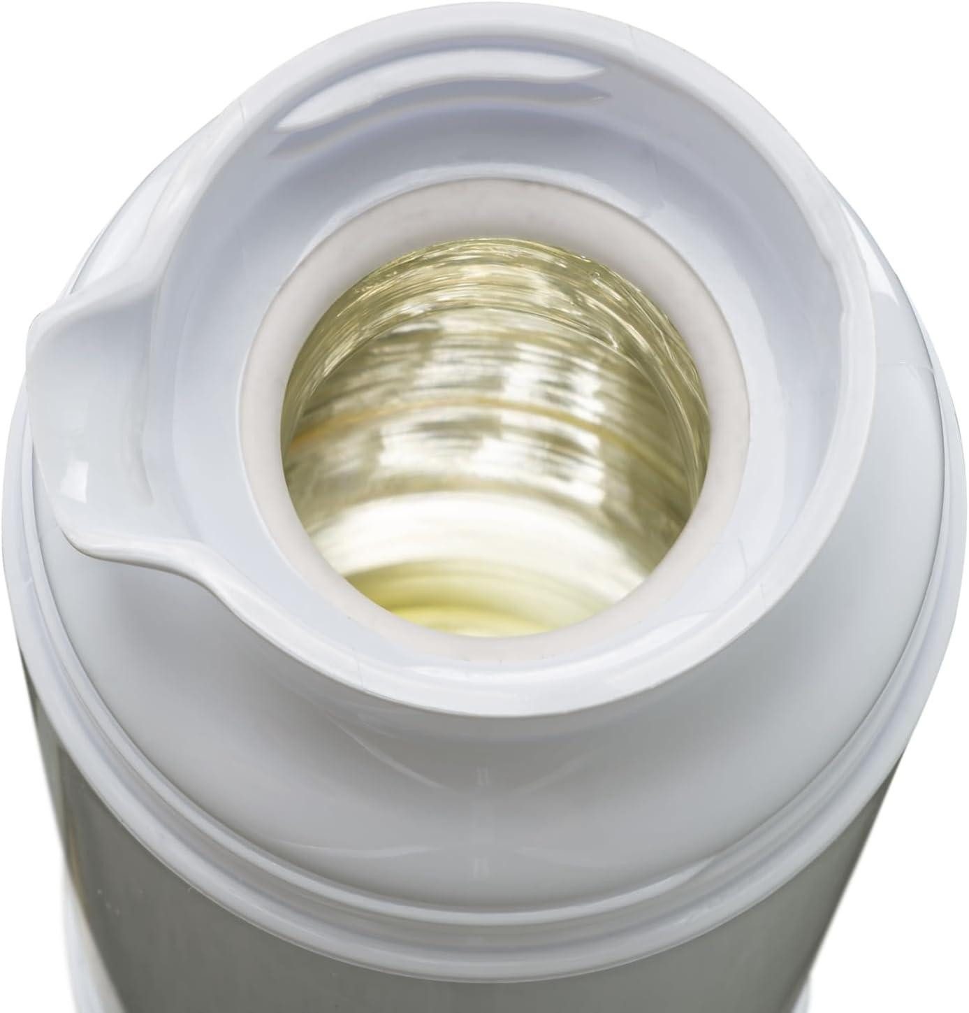 ROTPUNKT Thermoflasche Isolierflasche 0,75 ltr. auslaufsicher I Glaseinsatz I BPA-Frei