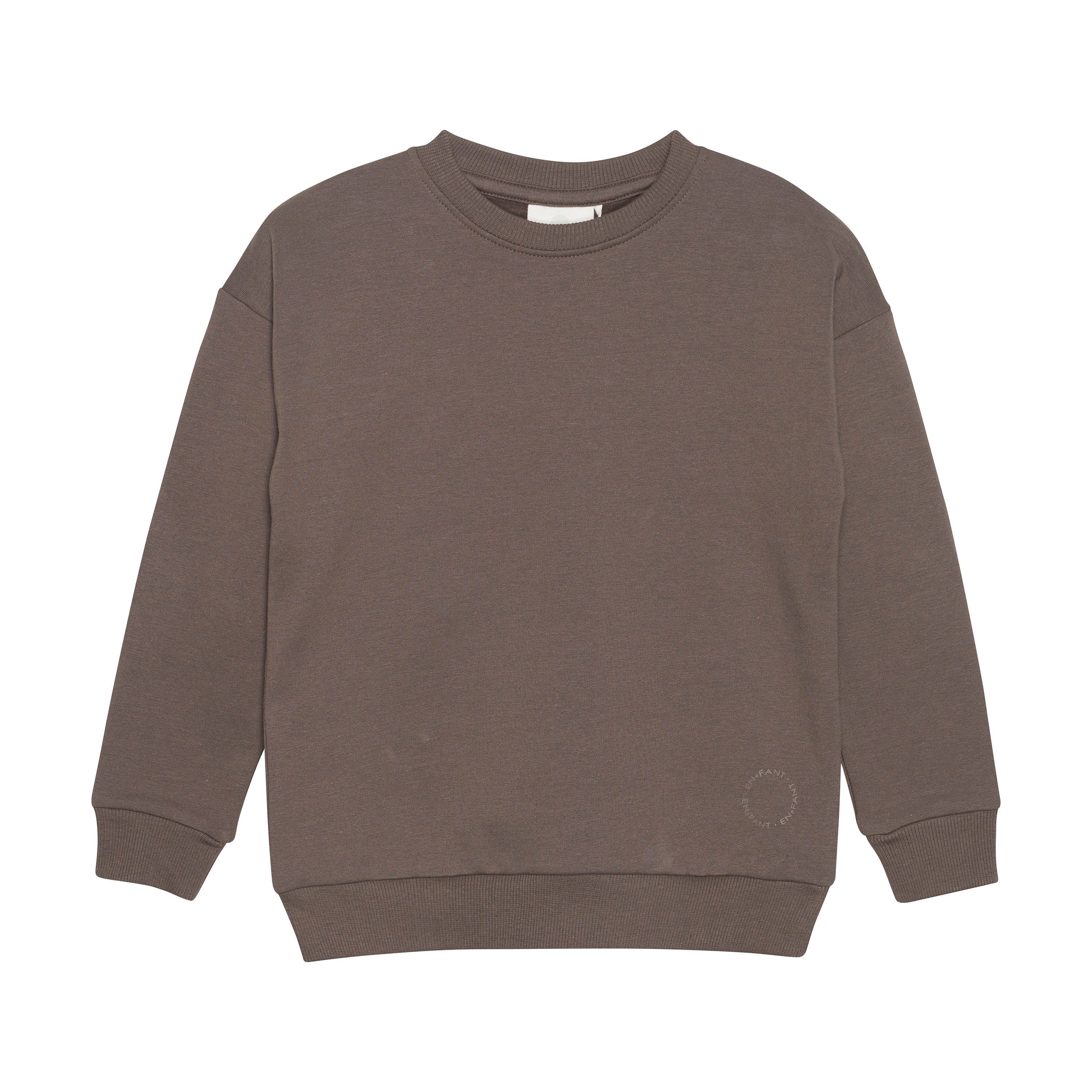 Sweater ENSweatshirt Chocolate FANT EN Chip Rundhalspullover (2502) 230395 Basic LS -