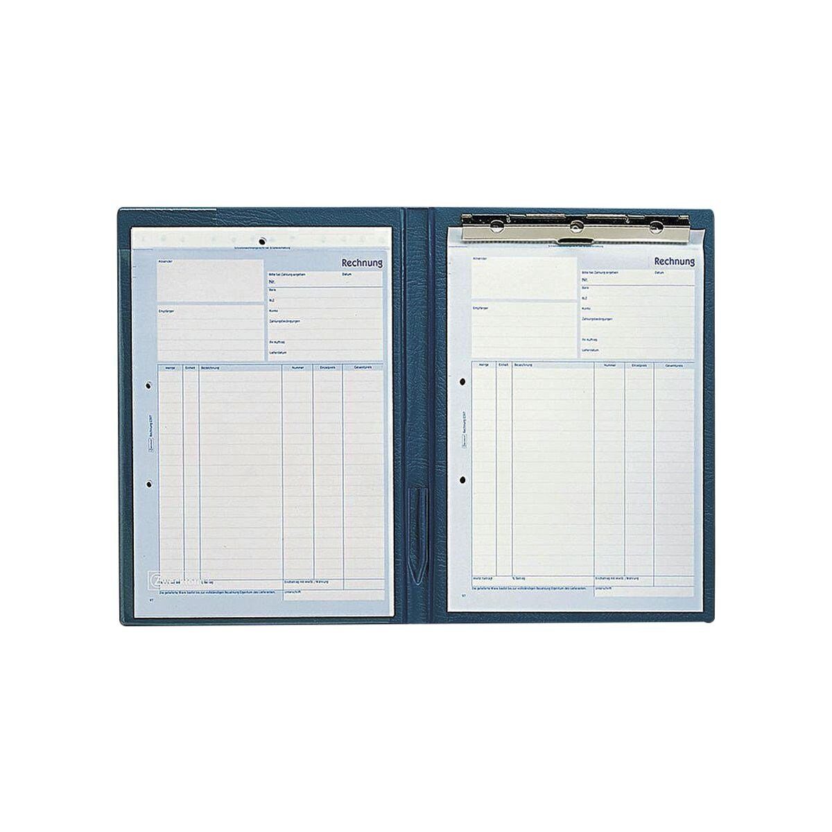 Avery Zweckform Klemmtafel, Klemm-Mappe mit Vorderdeckel, Innentasche und Stifthalter, A4
