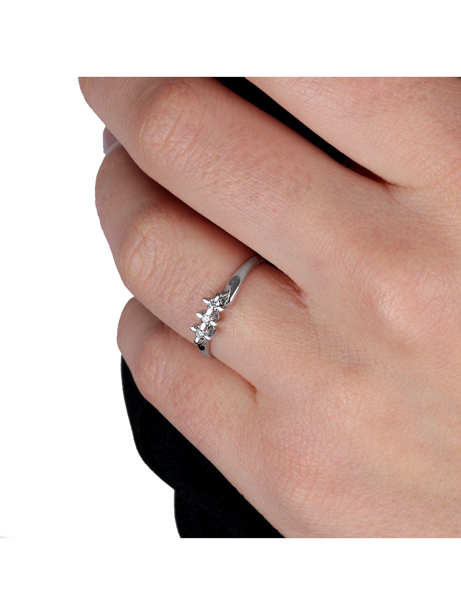 CHRIST Diamantring CHRIST Damen-Damenring 585er Gelbgold 3 Diamant