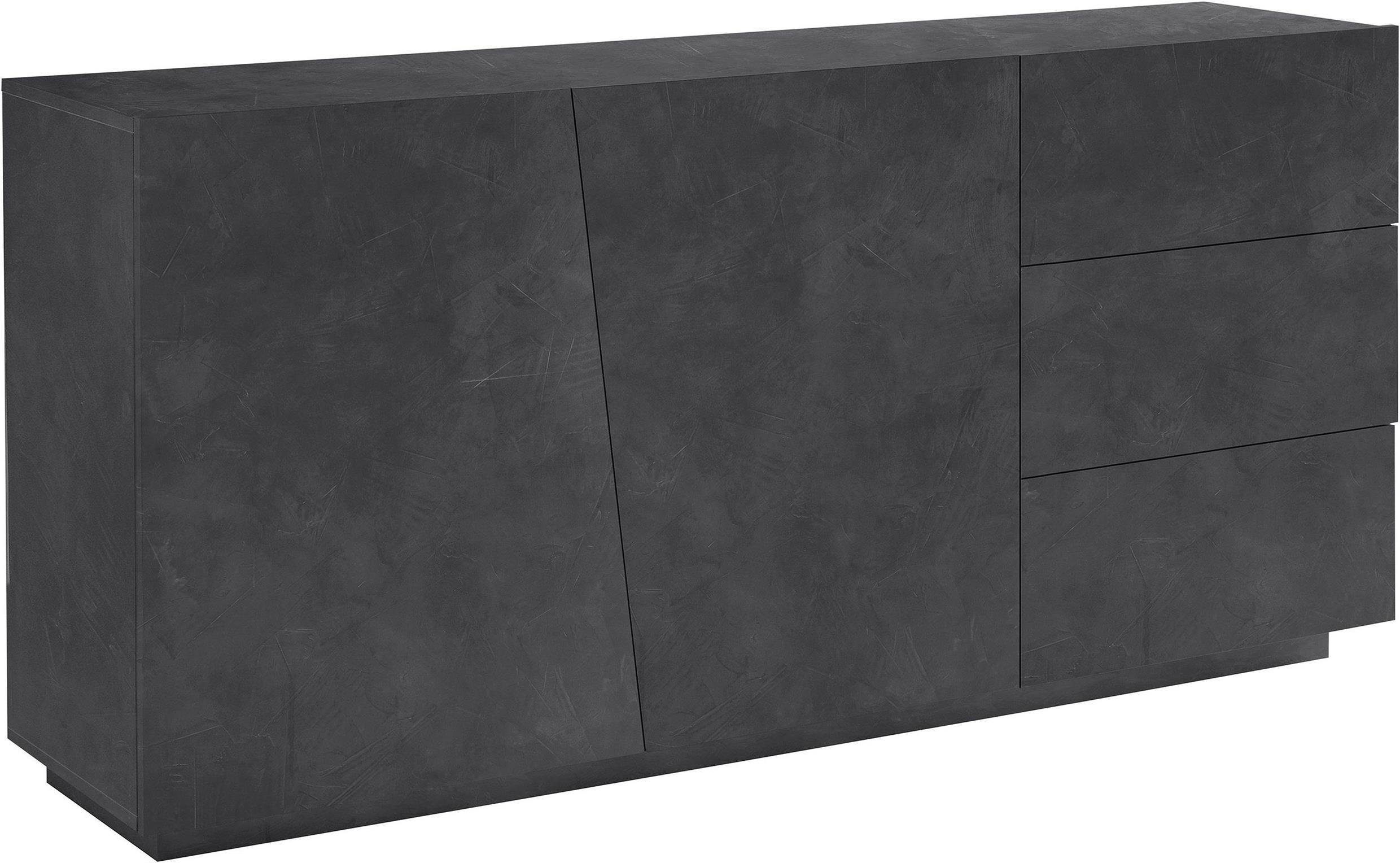 möbelando Sideboard Viterbo, 180 x 86 x 43 cm (B/H/T)