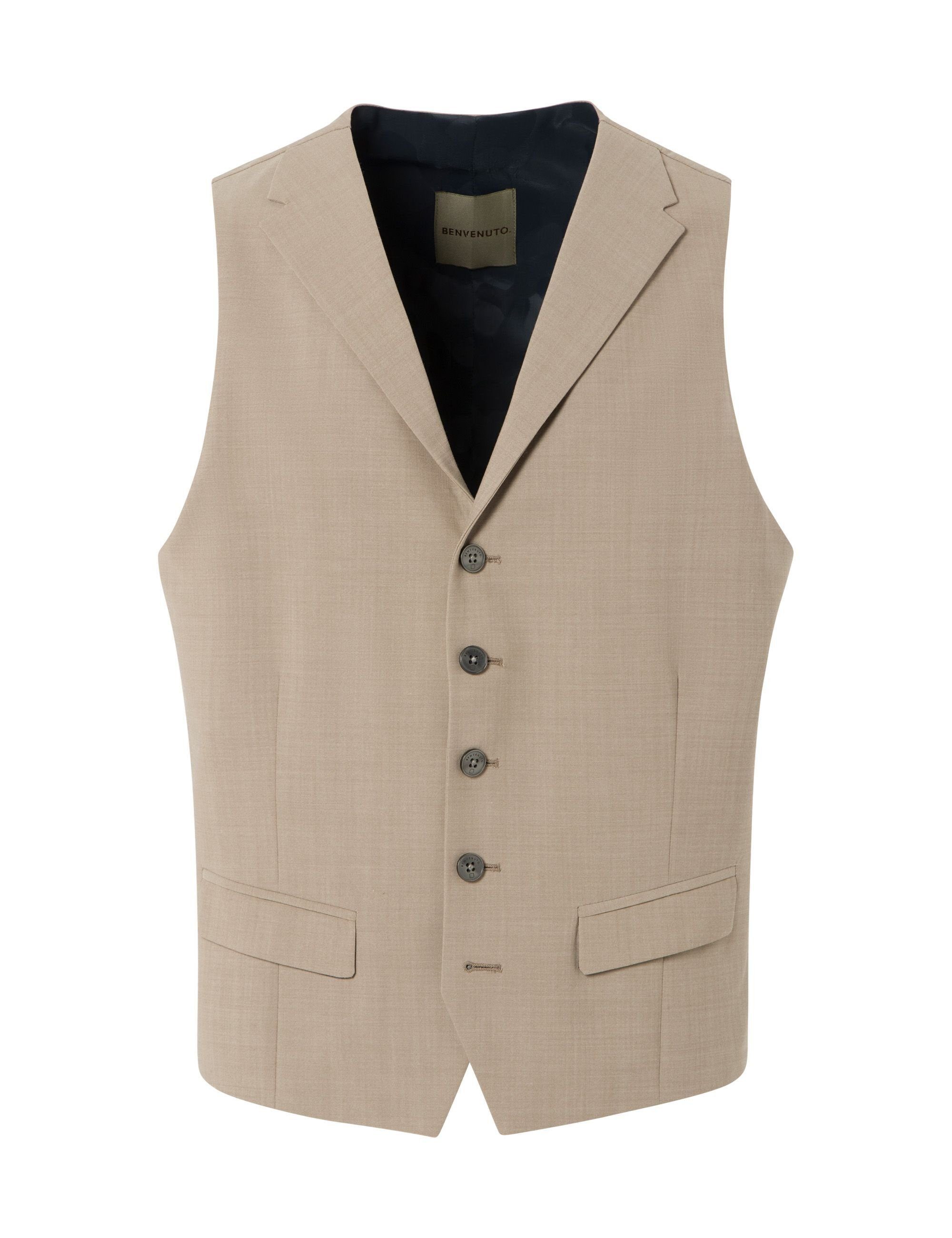 BENVENUTO. Anzugweste SALVINO (1-tlg) im Slim-Fit günstig online kaufen