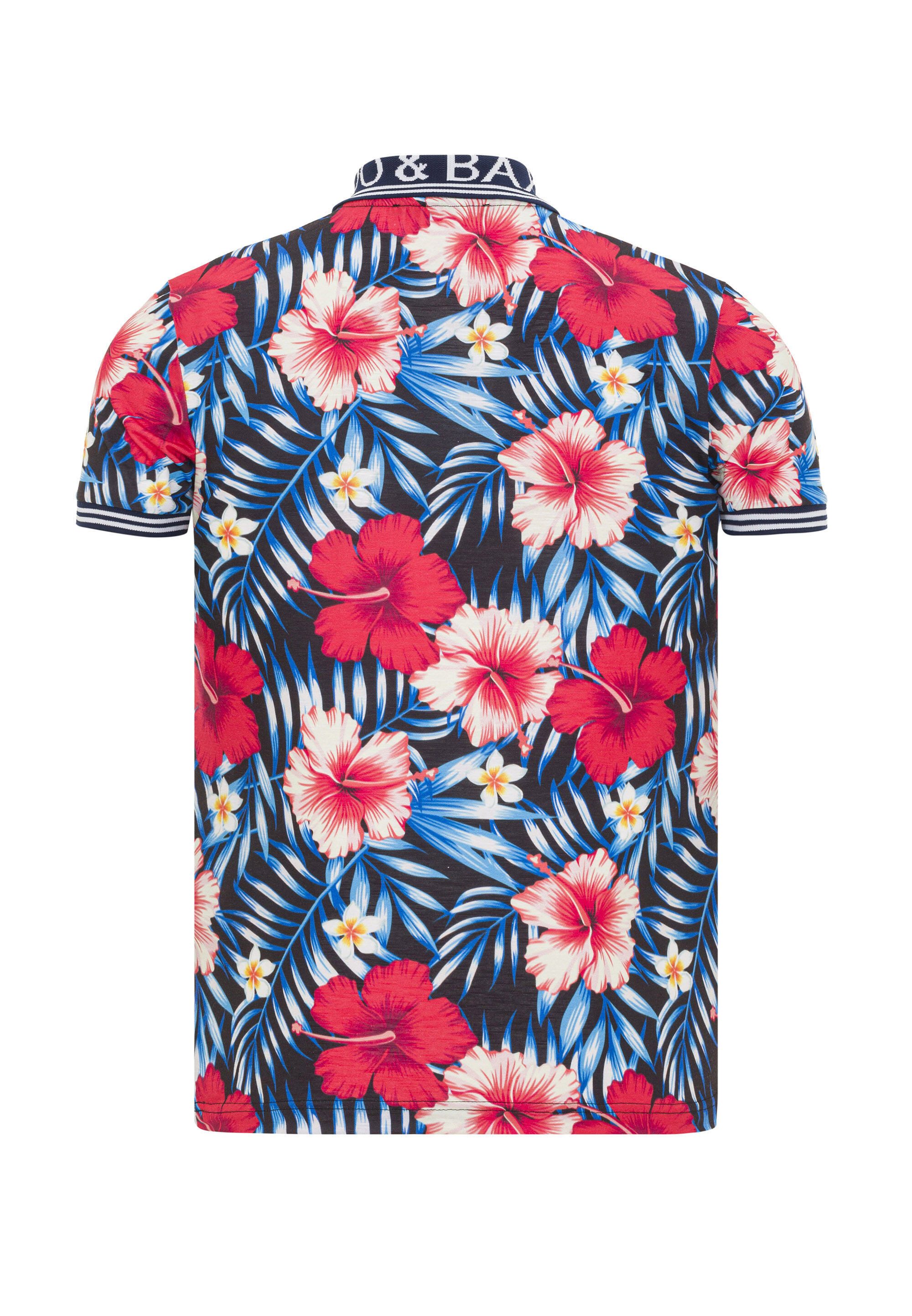 Cipo & Baxx T-Shirt T-Shirt Floralmuster