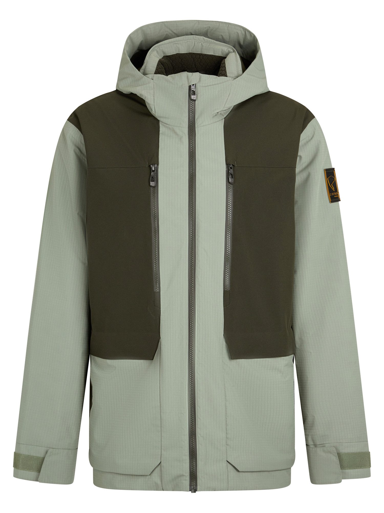 Ziener Skijacke TORKO-Z AQUASHIELD® HERREN 3 in 1 Parker, wasserdicht, winddicht, mit wärmender Innenjacke