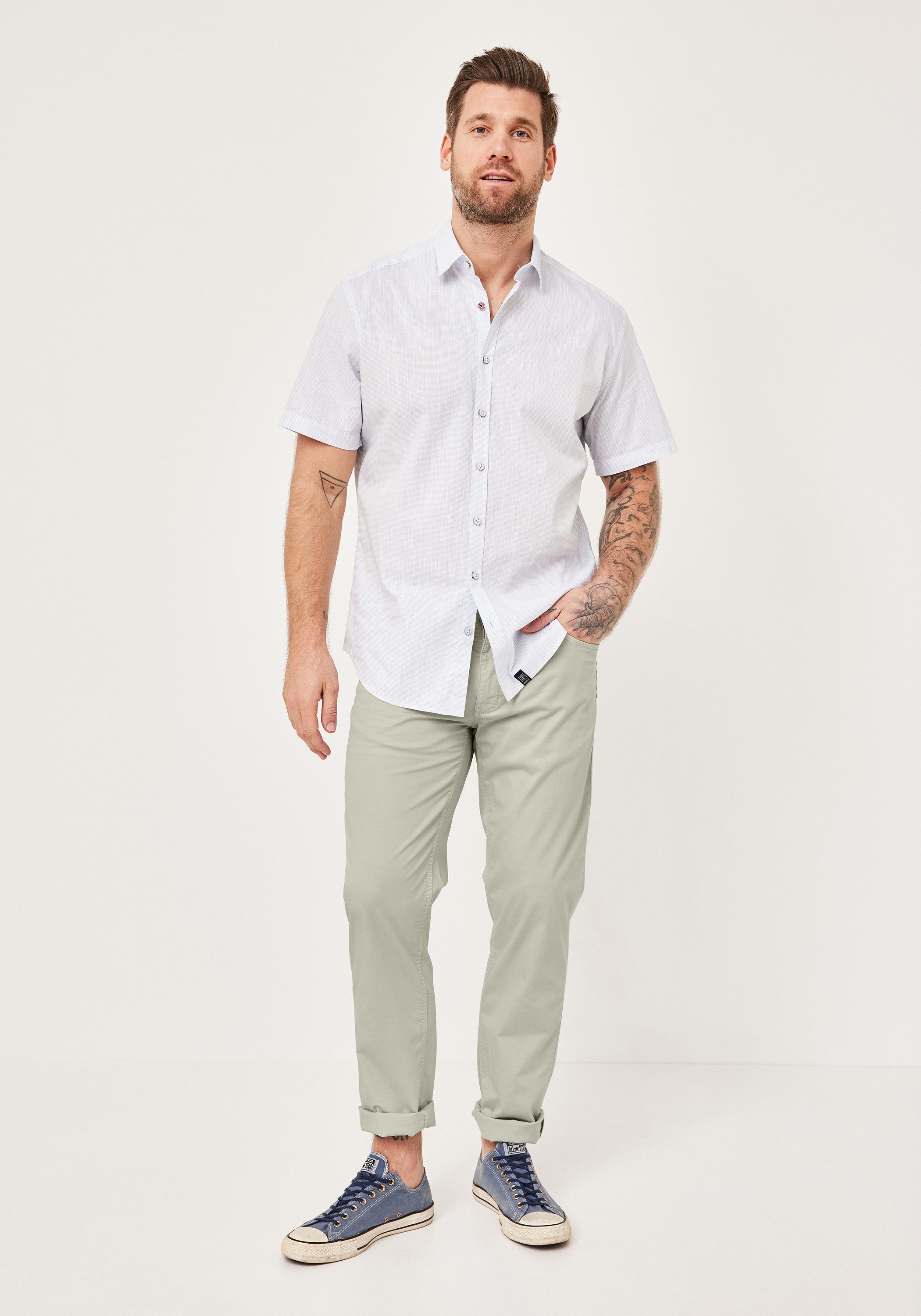 Redpoint Stoffhose MILTON Regular 5-Pocket Sommerhose mit Stretch