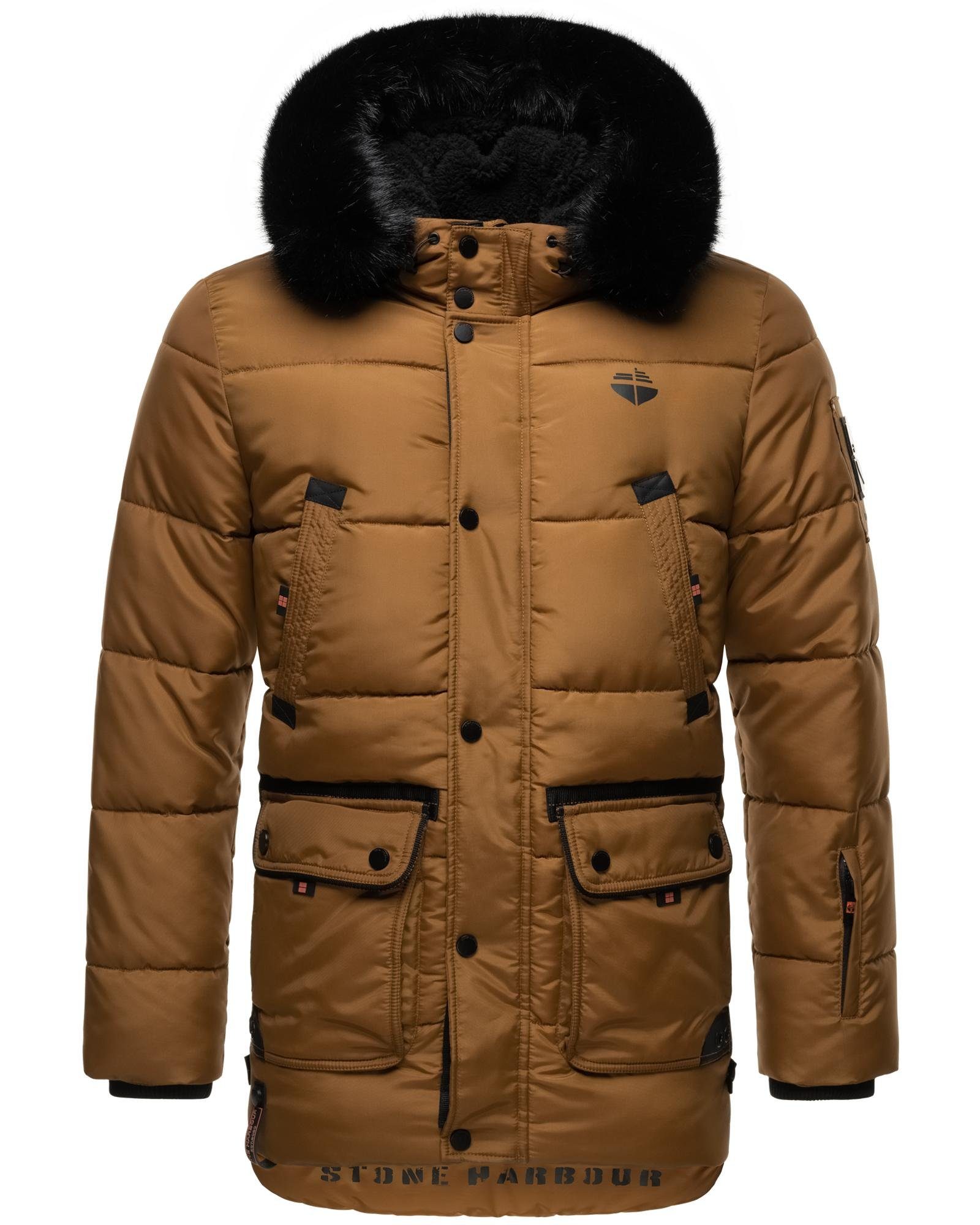 Stone Harbour Steppjacke "Mironoo", mit Kapuze, stylische Outdoorjacke mit günstig online kaufen