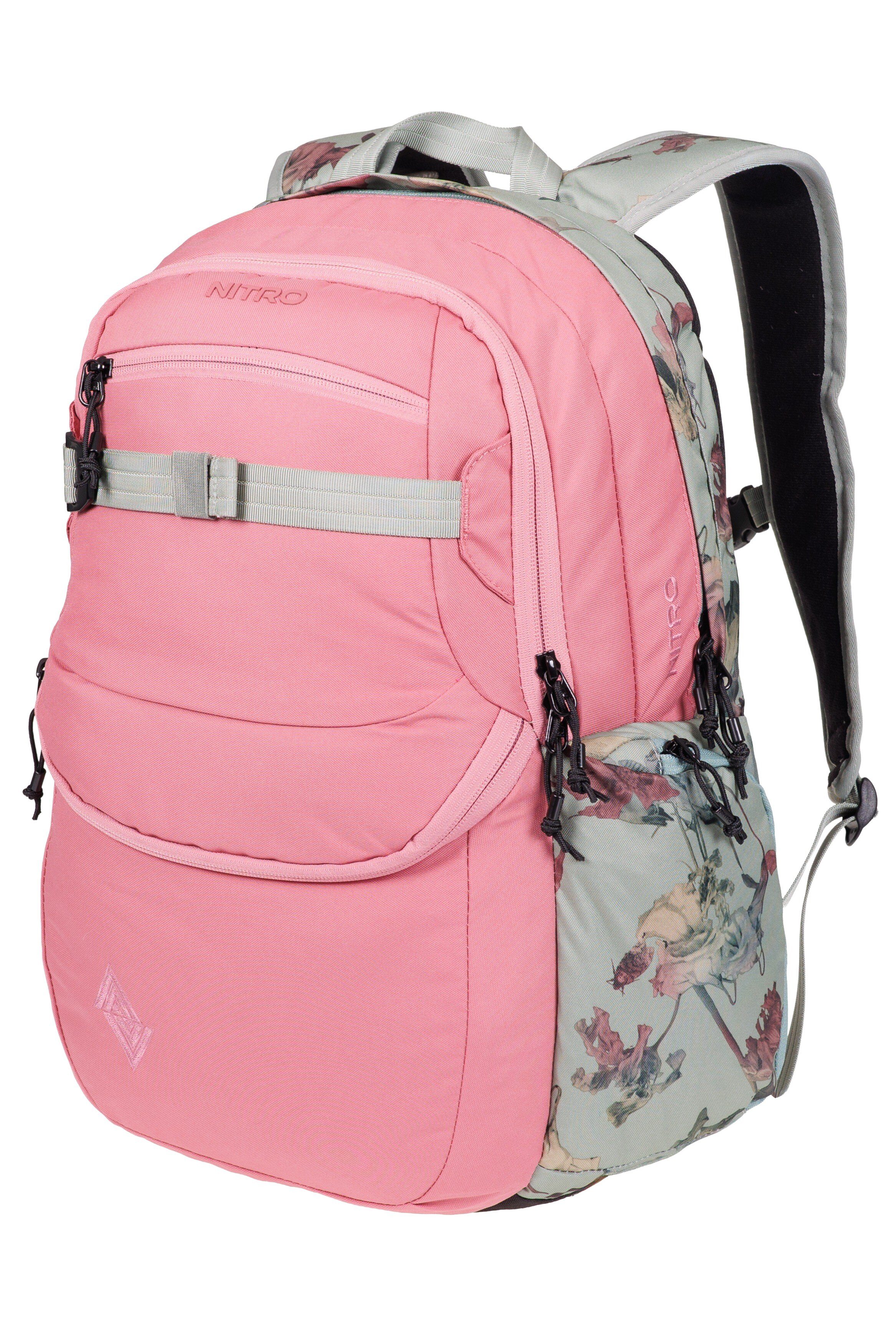 NITRO Schulrucksack Jungen Mädchen Future Hero Schultasche Rucksack (4 Teile Set, inkl. Mäppchen Box, inkl. Sportbeutel, inkl. Trinkflasche), viel Stauraum Laptopfach 2 Hauptfächer Daypack Auswahl rmtf