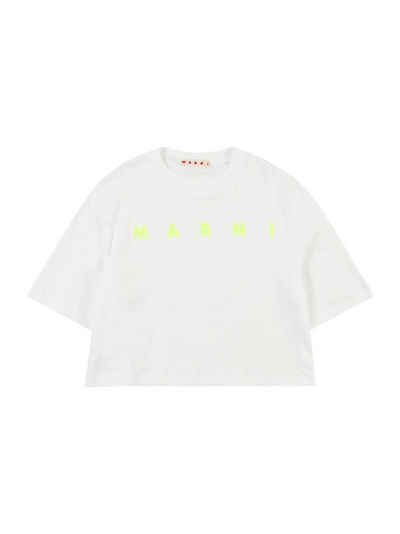 MARNI T-Shirt (1-tlg) Pailletten