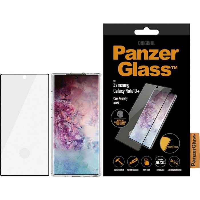 PanzerGlass Schutzglas für Samsung Galaxy Note 10+ für Samsung Galaxy Note10+ Displayschutzglas