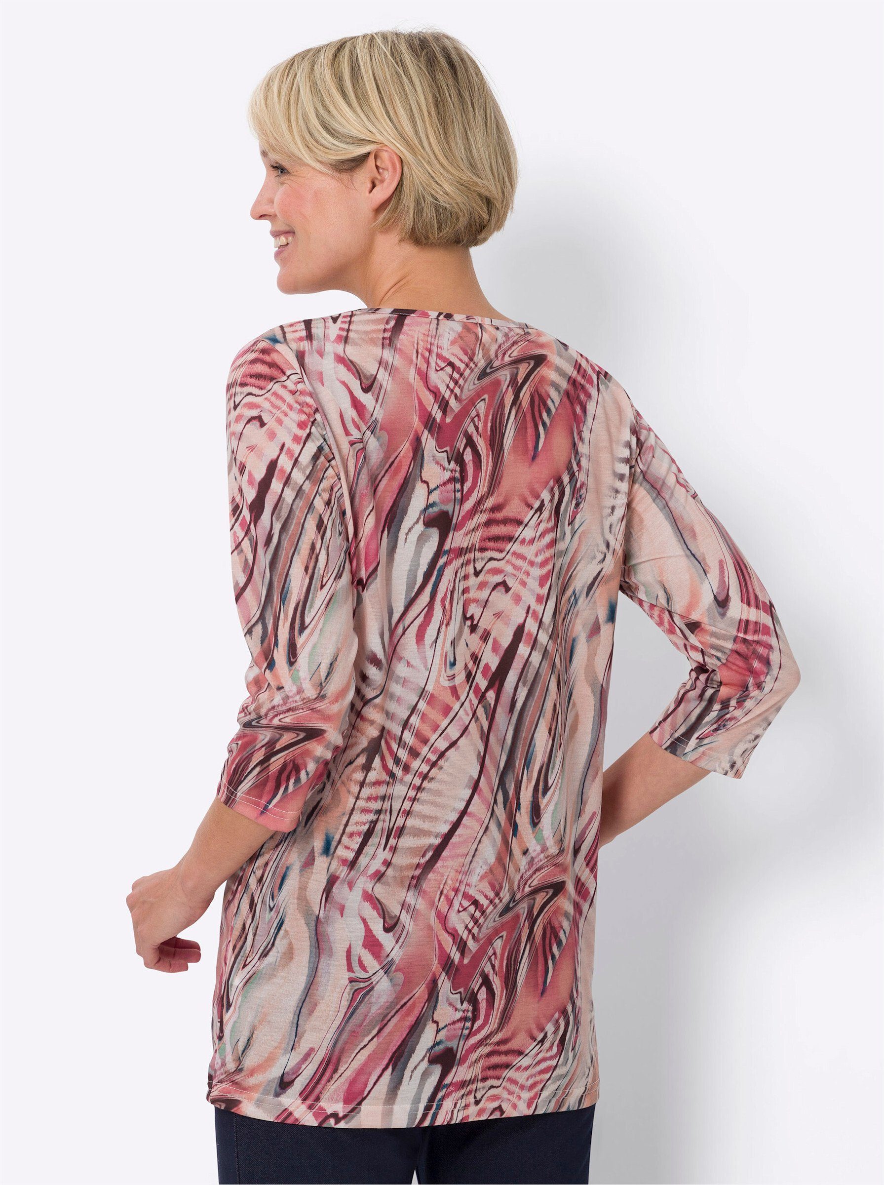 Sieh an! T-Shirt Longshirt . günstig online kaufen