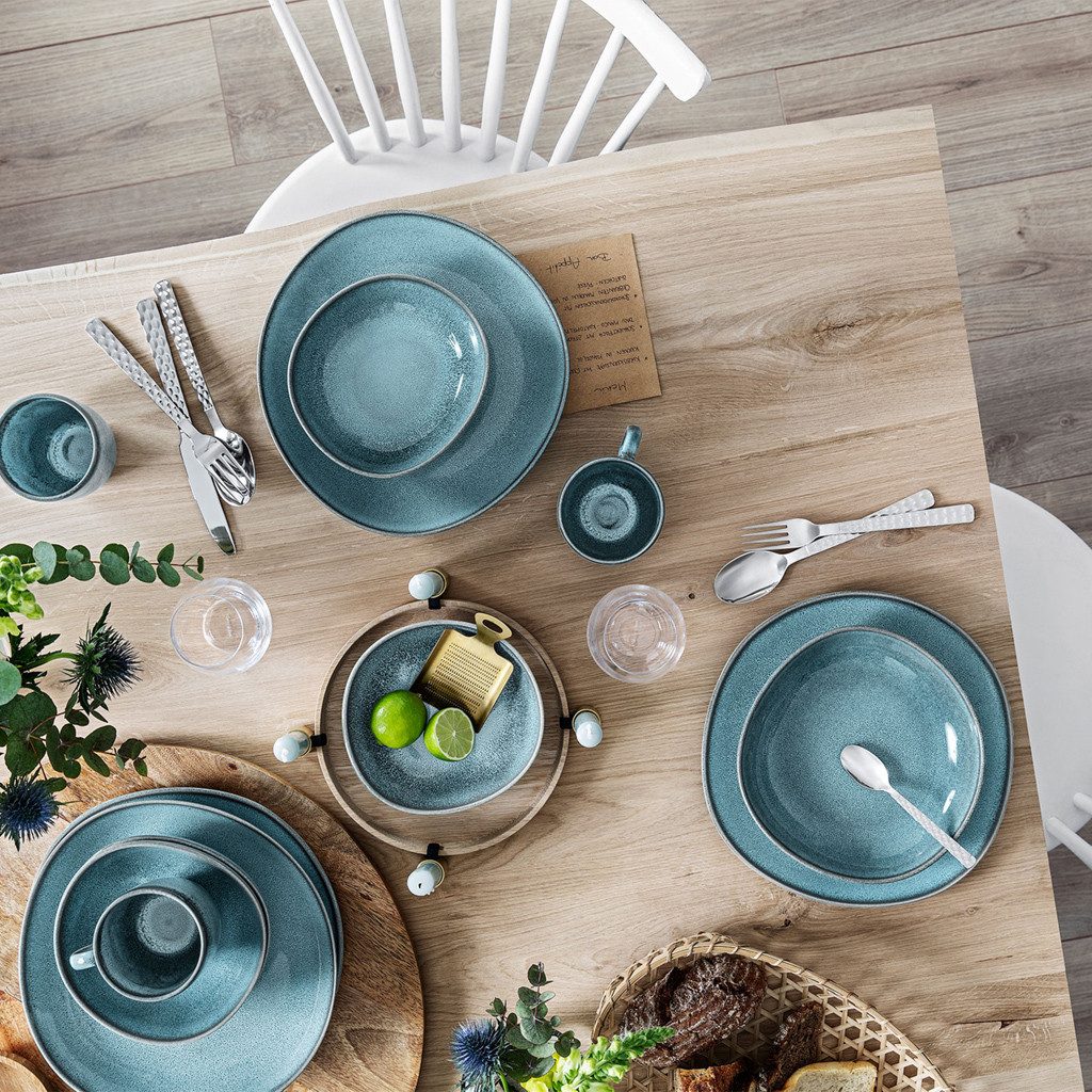 like. by Villeroy & Boch Frühstücksteller Lave Frühstücksteller, (1 St), Steingut, 1 Stck, mikrow.- & spülm.sicher