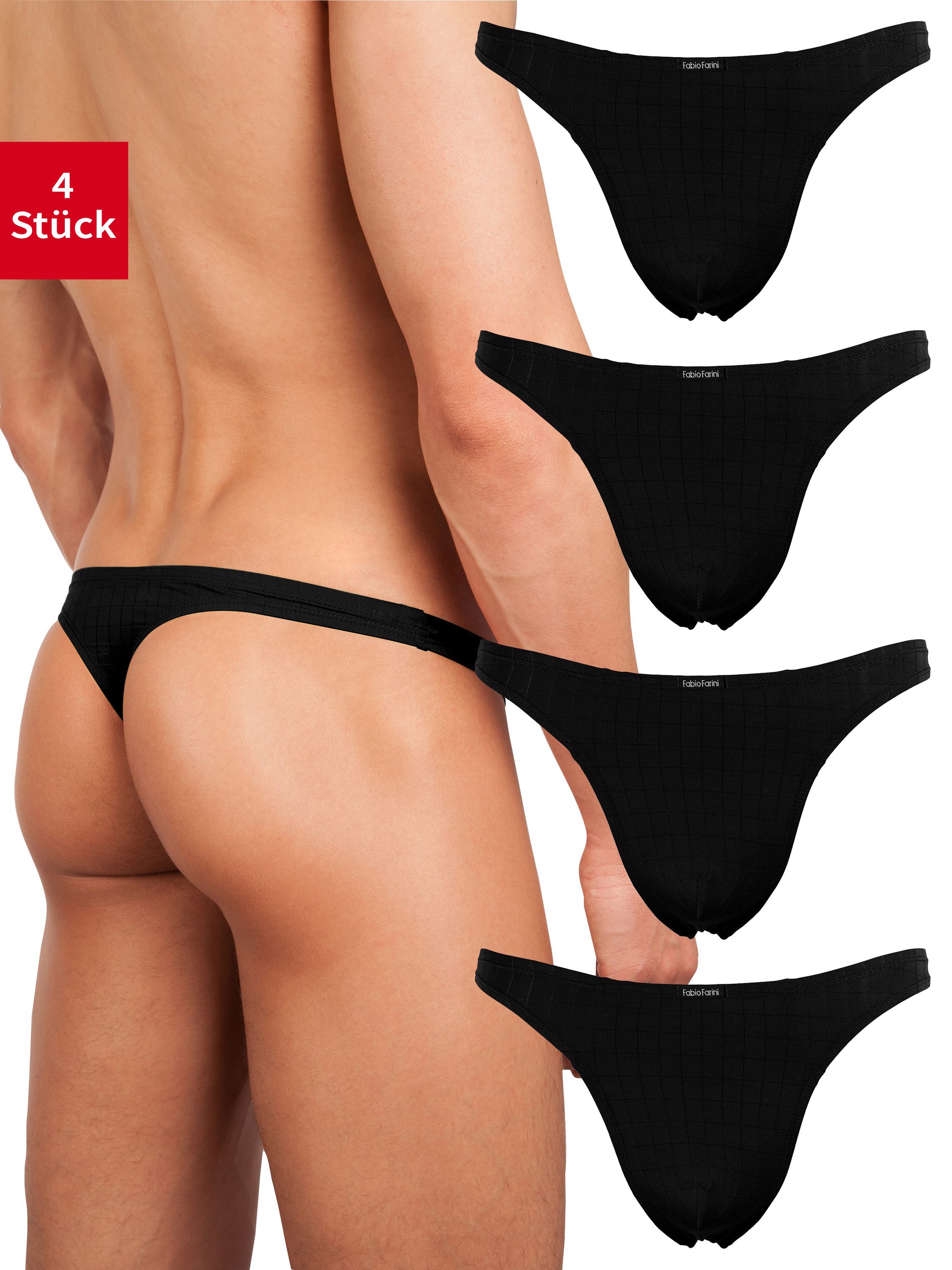 String Herren Unterhosen - Männer Tangas aus atmungsaktiver Mikrofaser