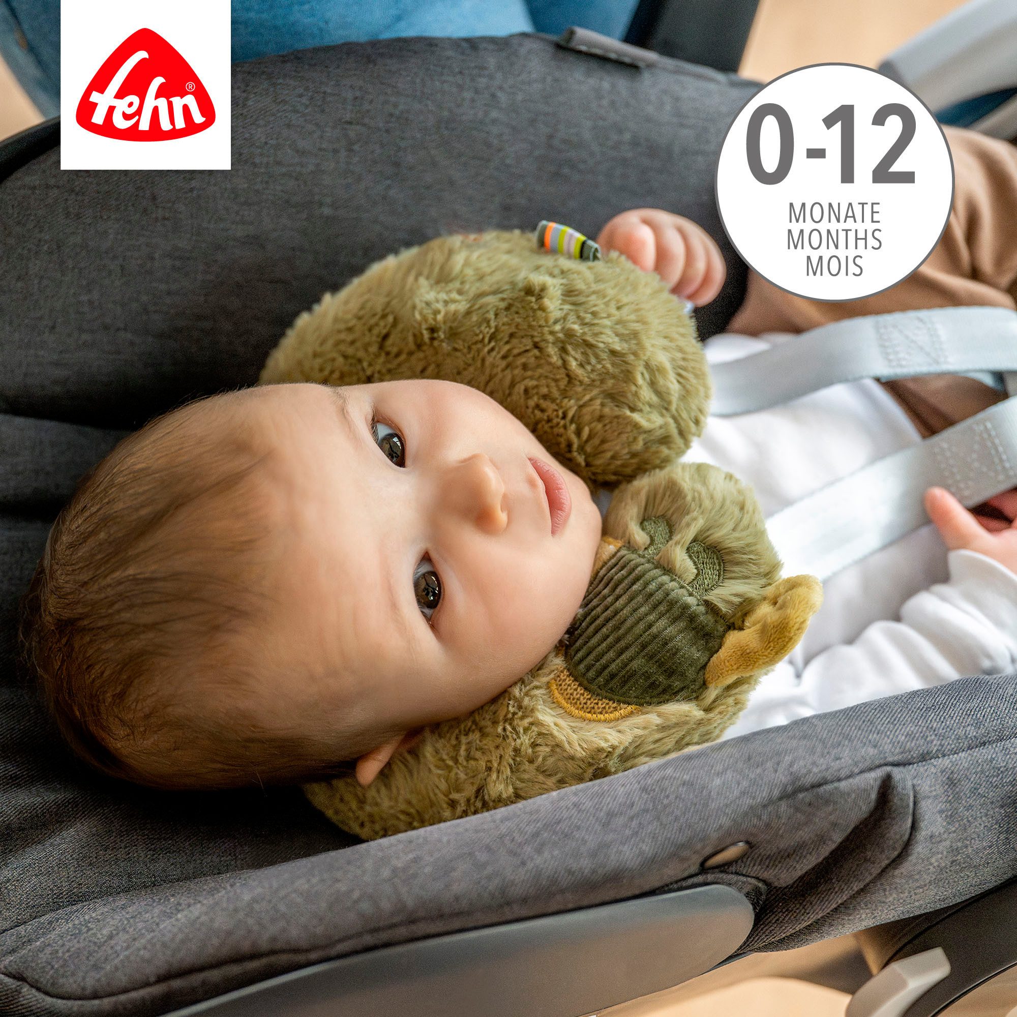 Fehn Nackenkissen Lazy, Crazy & Pink, Chamäleon