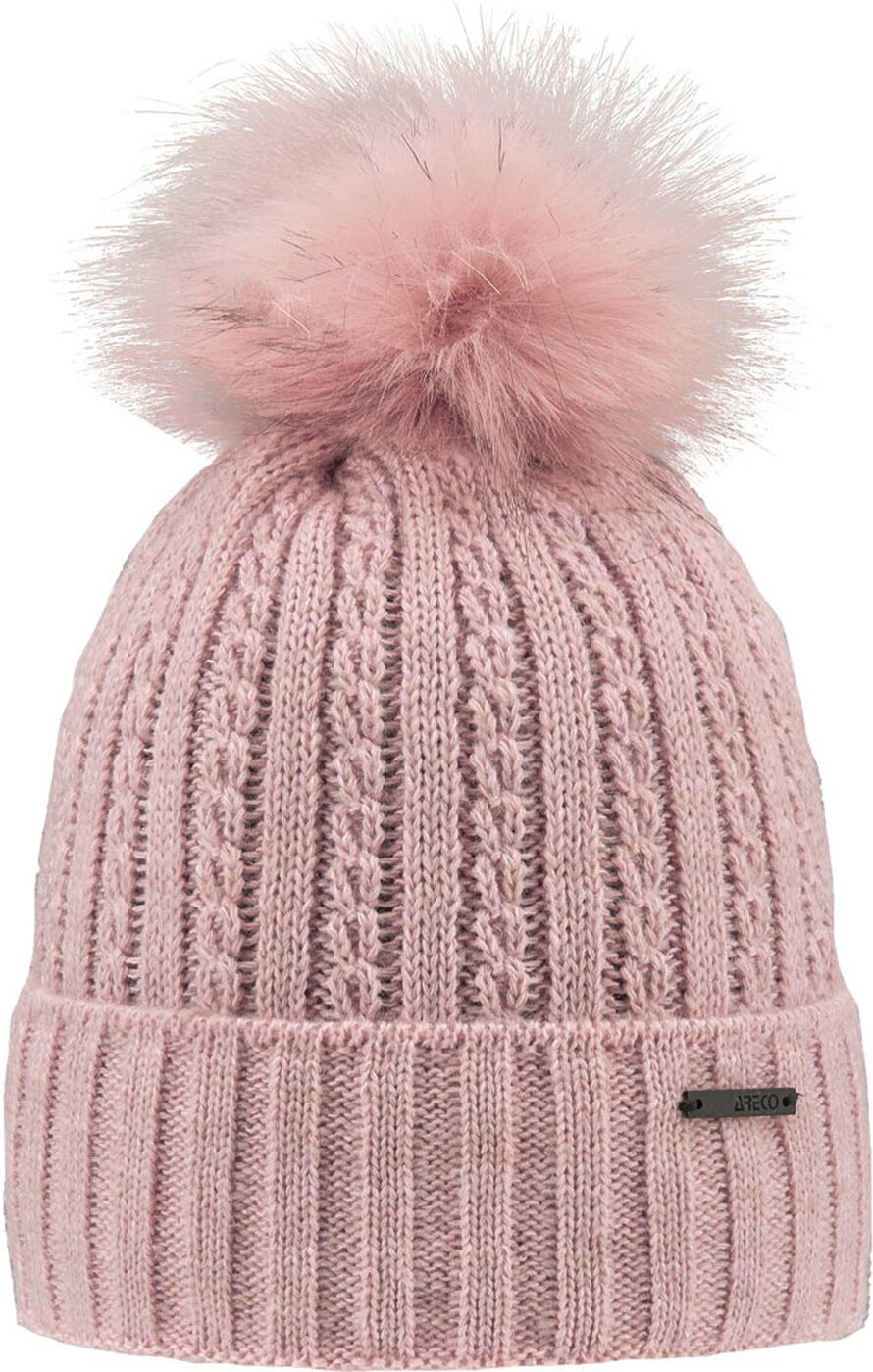 Areco Strickmütze Pudelmütze