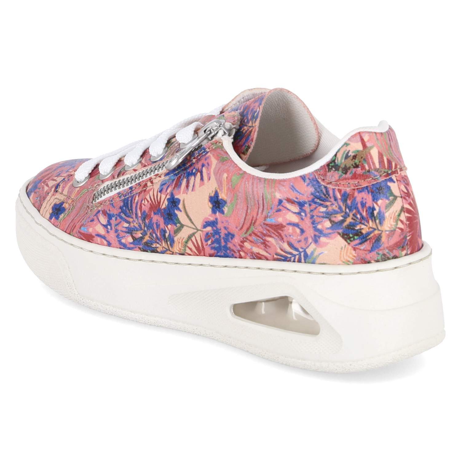 Rieker Rieker Sneaker Low N6401-90 Damen Synthetik pink Schnürschuh – Bild 3 von 5