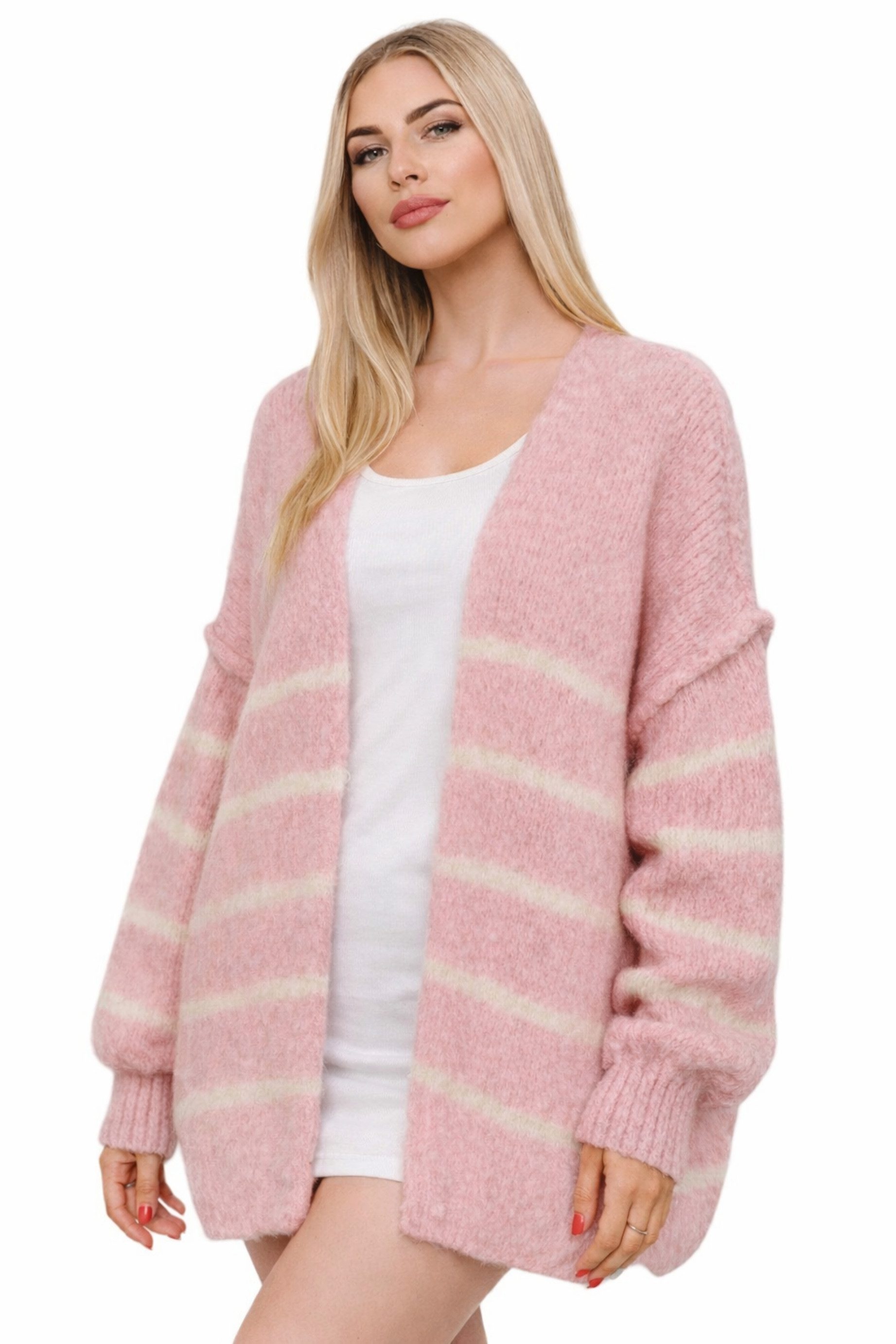 Worldclassca Cardigan Worldclassca Strickjacke Cardigan Open Front Pullover günstig online kaufen